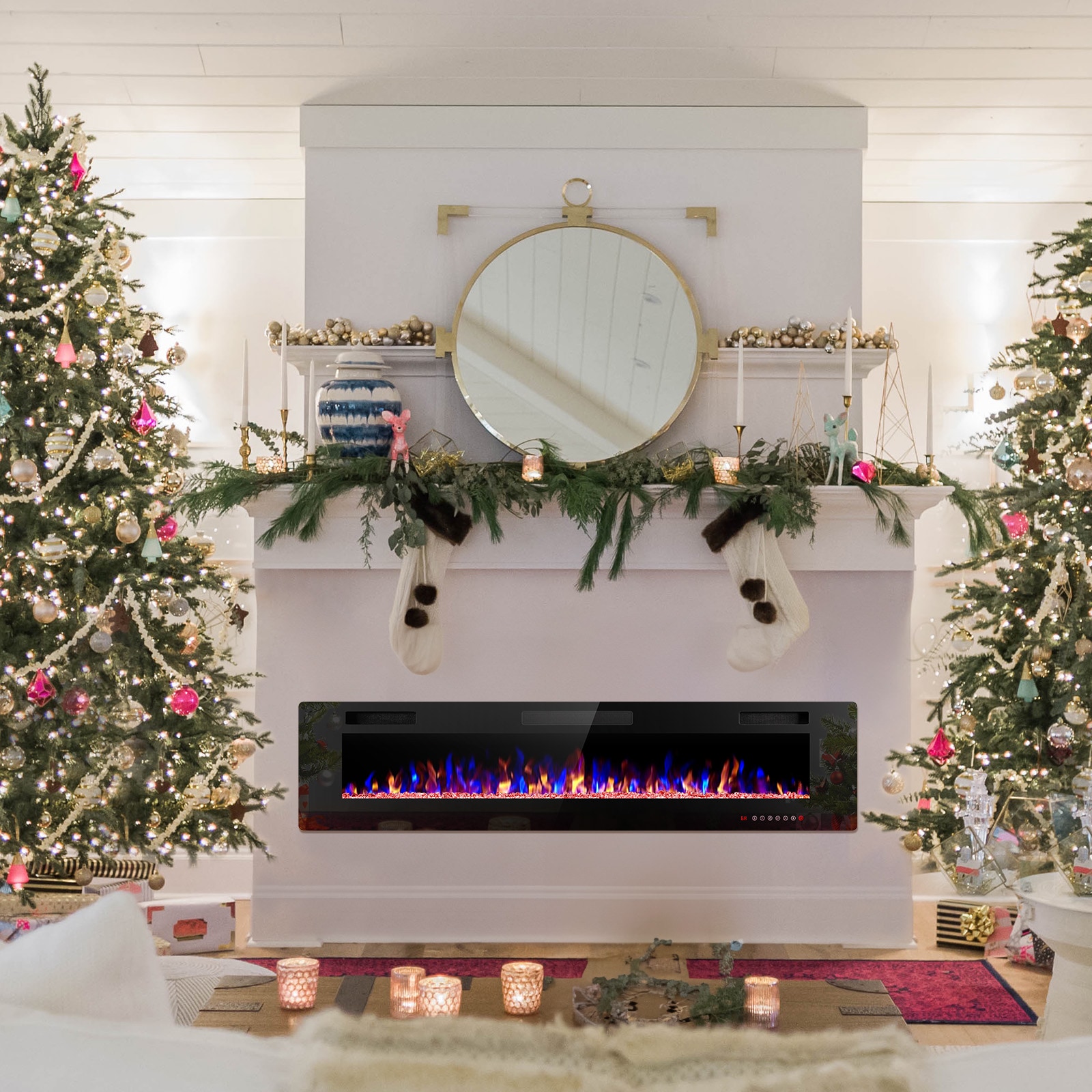 COWSAR 868C3U Electric-Fireplaces - View #6