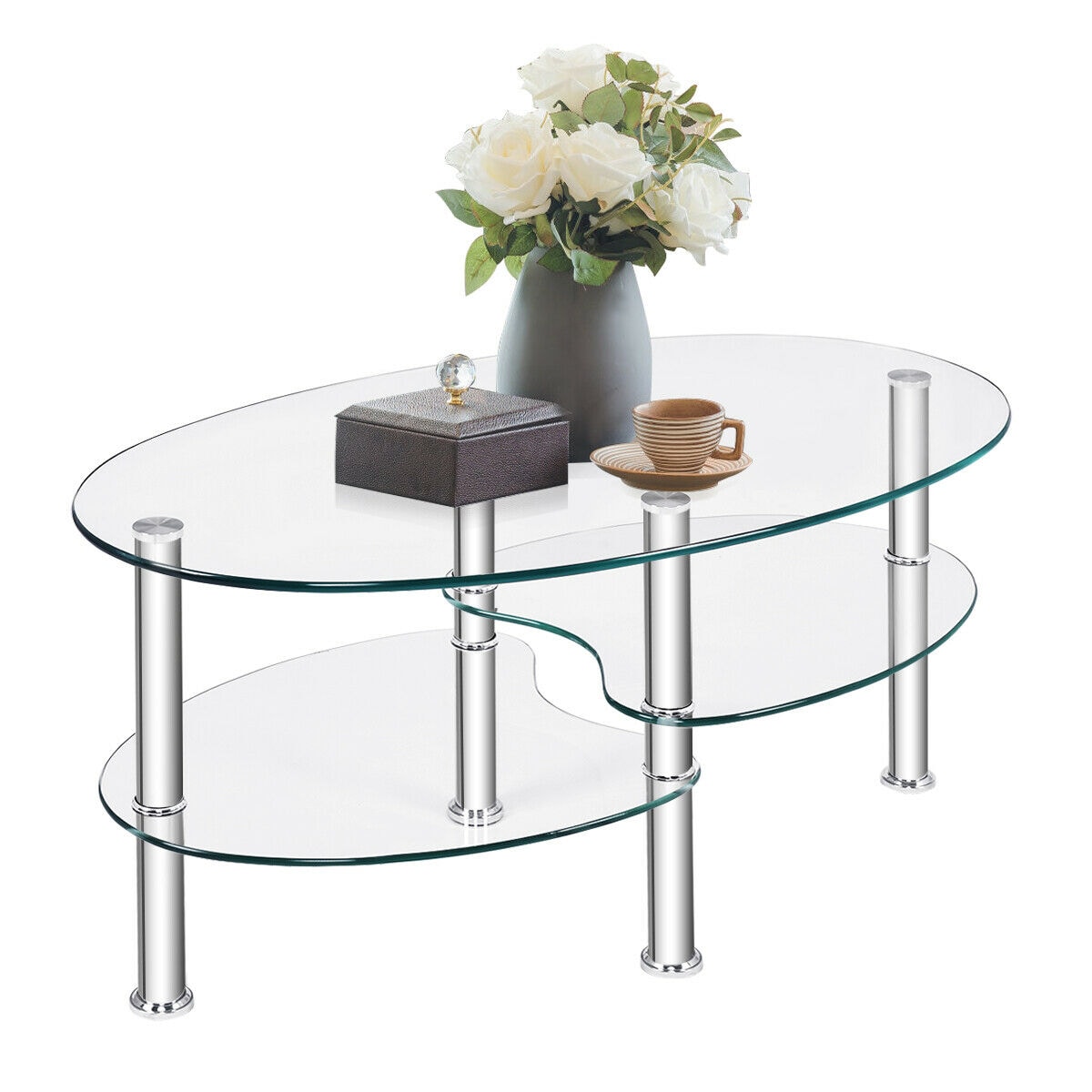 Costway HW54317TR Coffee-Tables - View #8