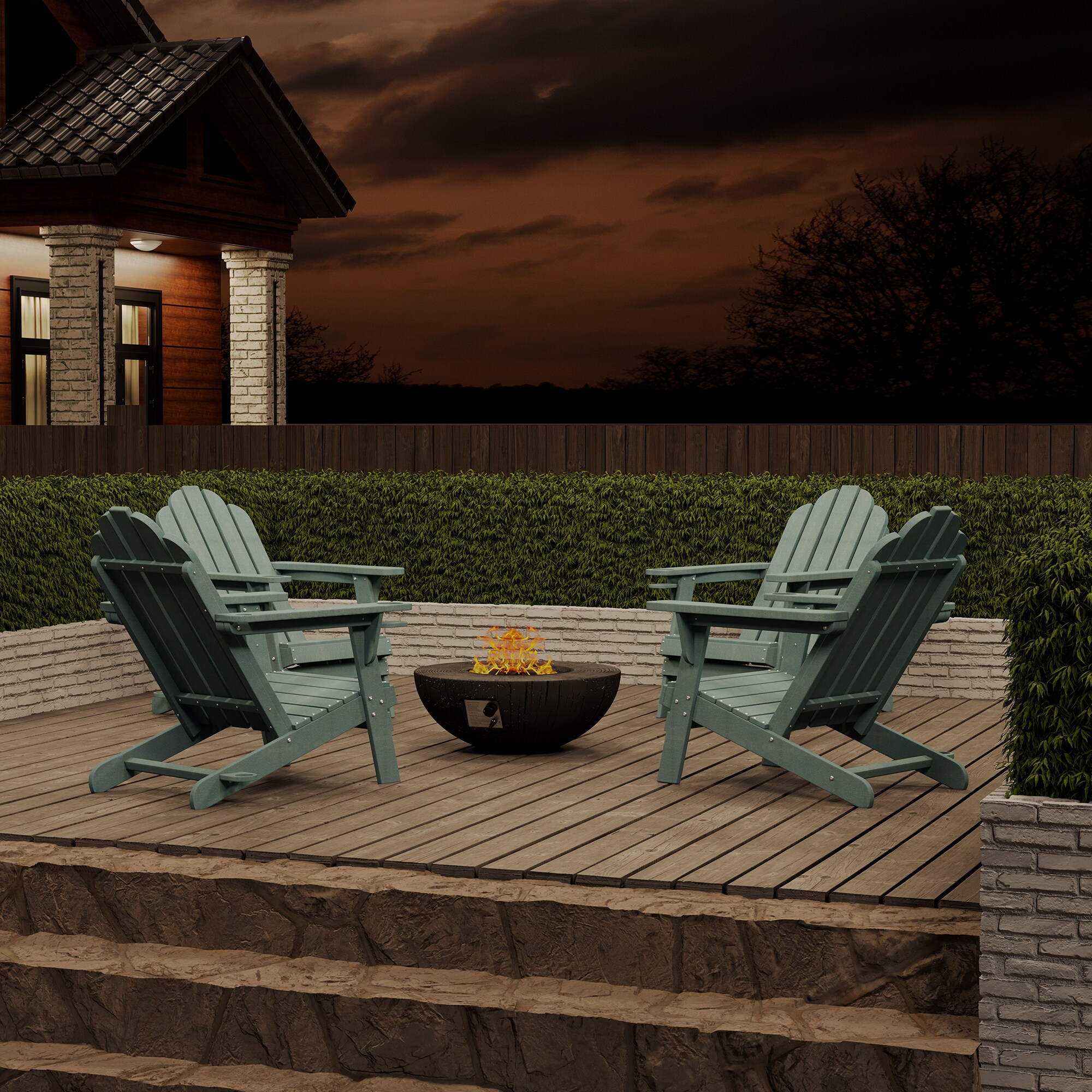 Clihome CL-05ATE5 Patio-Conversation-Sets - View #3