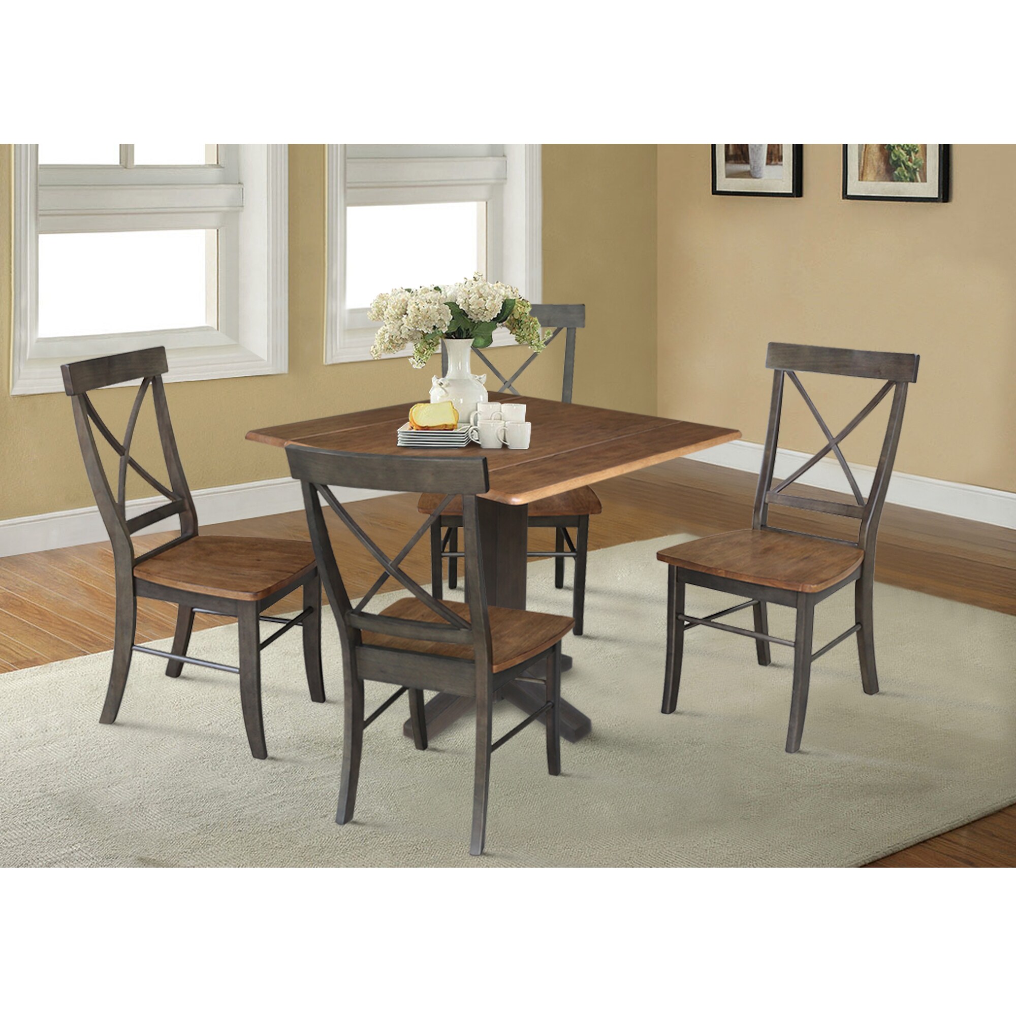 International Concepts K45-36SDP-C613-4 Dining-Sets - View #2