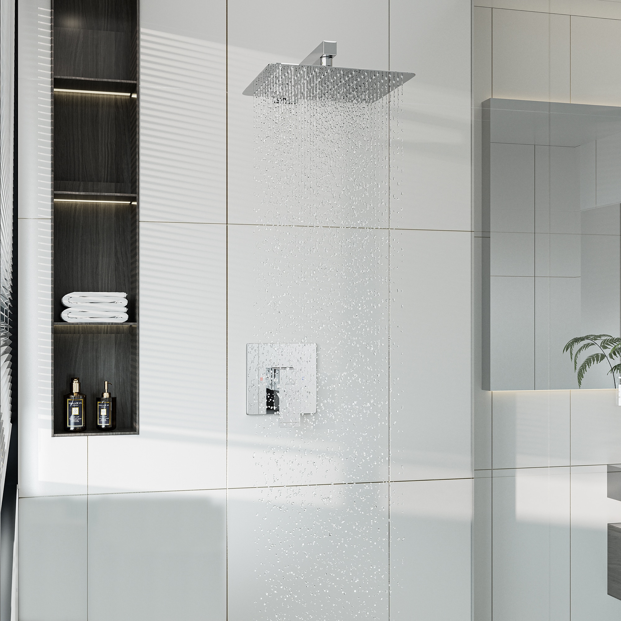 GZMR MR-EB-C-2-12-MB Showerhead-Bar-Panels - View #3
