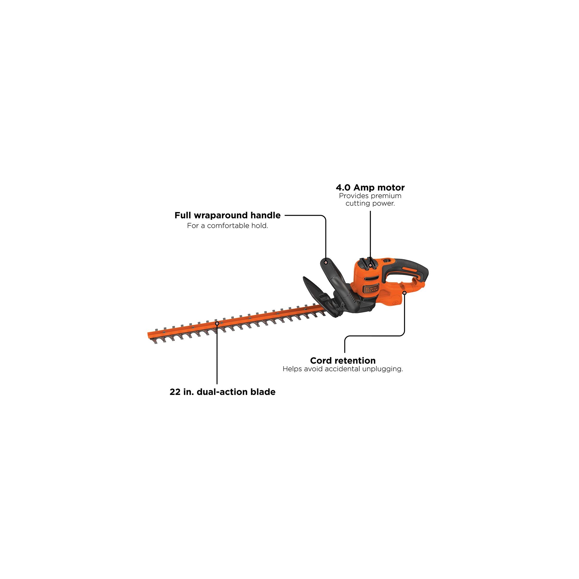 BLACK+DECKER BEHT350FF Cordless-Hedge-Trimmers - View #3