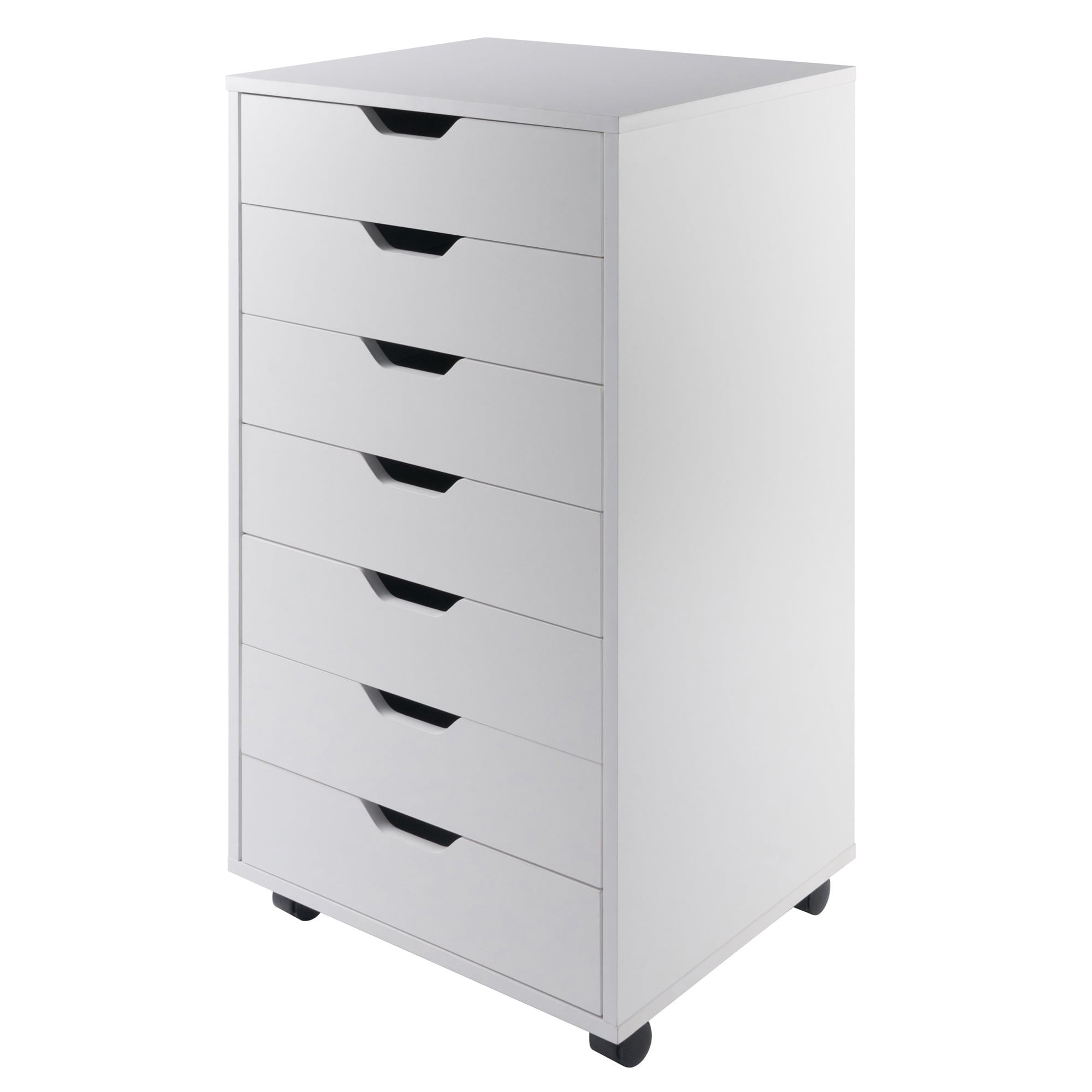Winsome Halifax 7 Drawer Cabinet for Closet, White