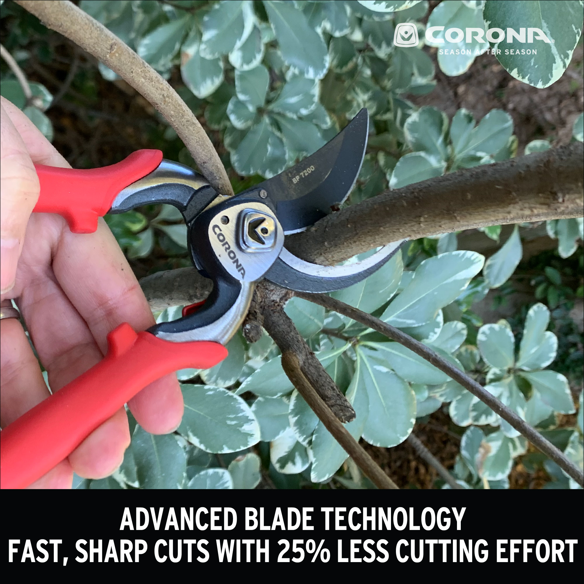 Corona Carbon Steel Bypass Hand Pruner with Standard Handle in the Hand  Pruners department at