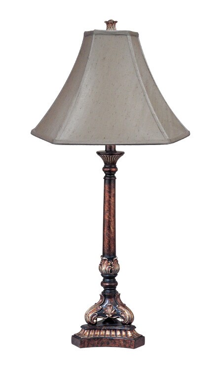 allen + roth Embleton 26-in Adjustable Bronze Desk Lamp with Metal Shade in  the Desk Lamps department at