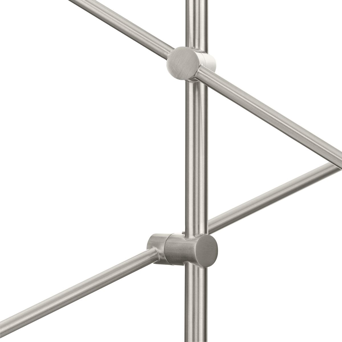 Cornett Brushed Nickel 6-Light Sputnik Chandelier