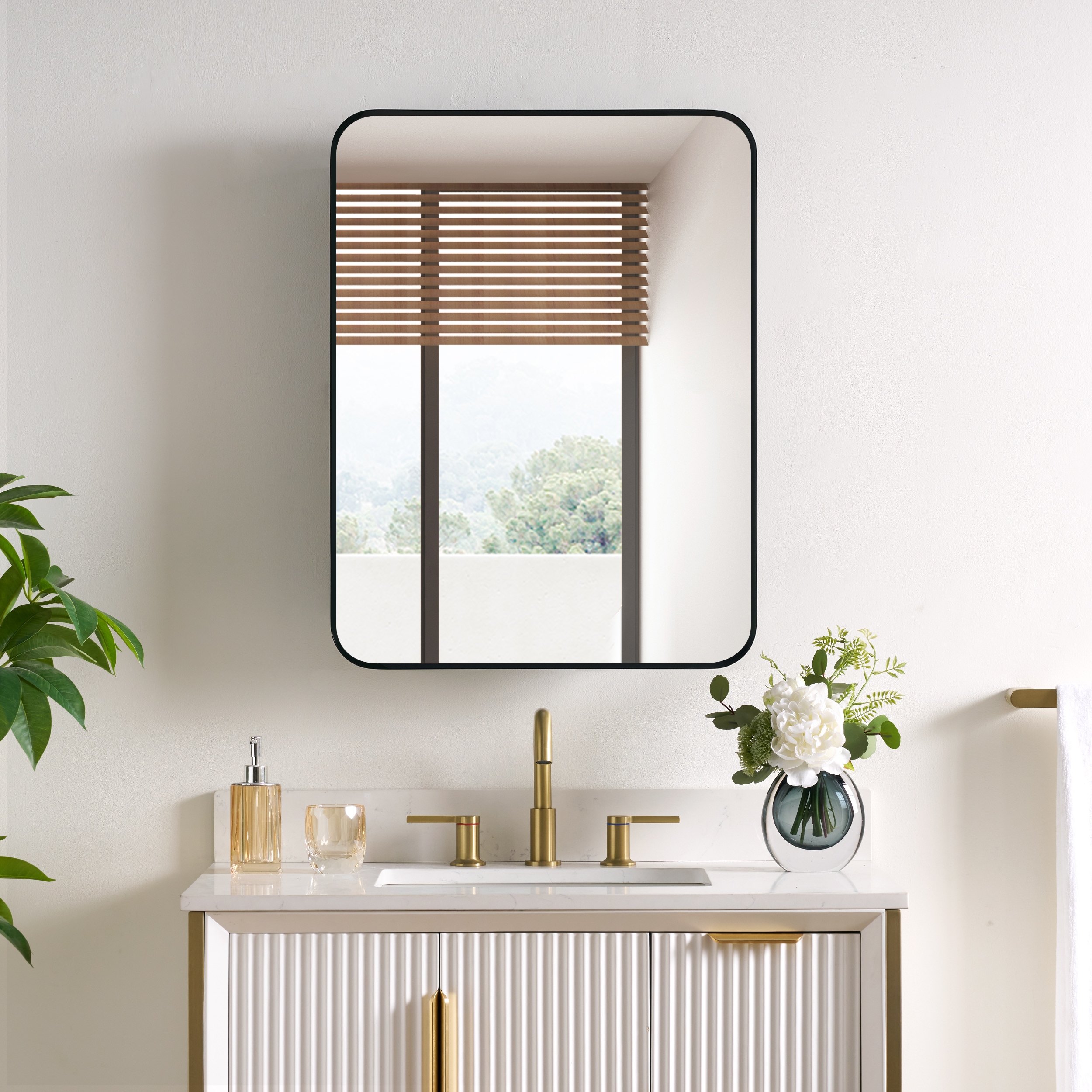 WELLFOR YAH-MGD32 Bathroom-Medicine-Cabinets - View #2
