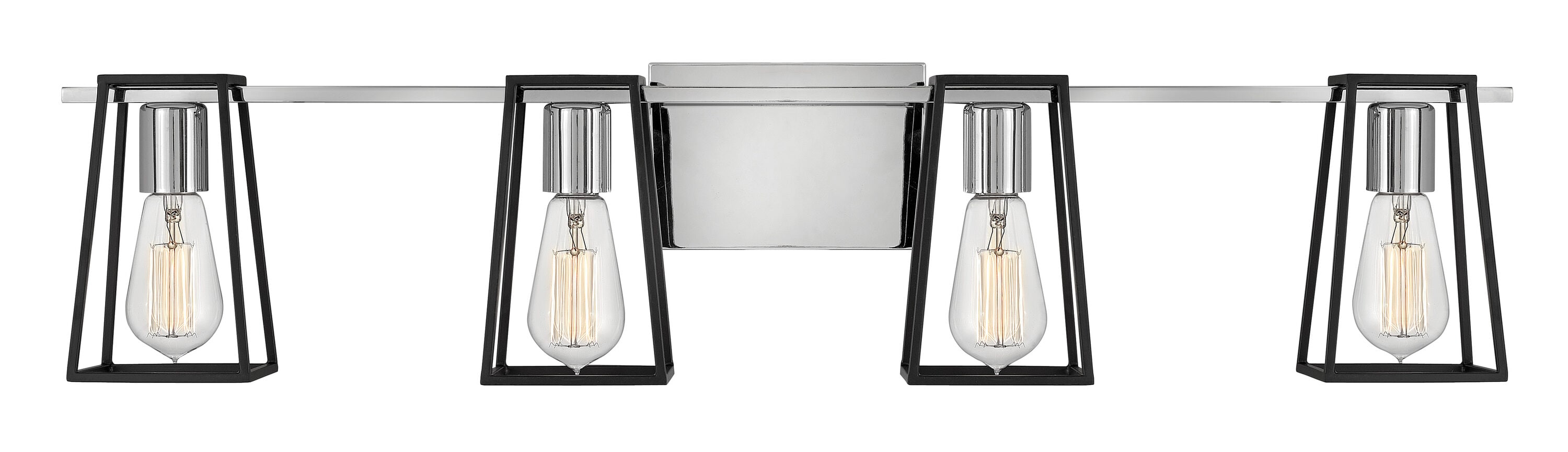 Hinkley 5164CM Filmore 33.5-in 4 -Light Gloss Chrome Transitional Vanity light