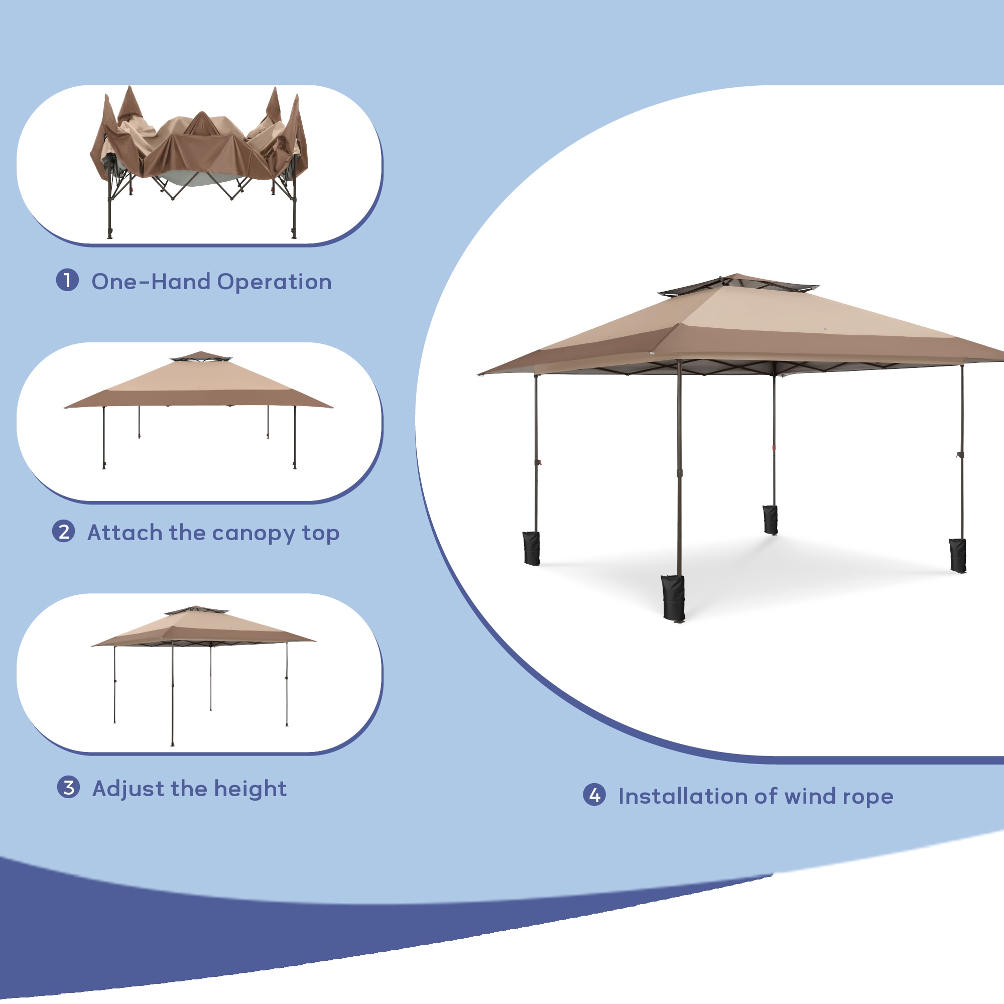 Sunshine Valley GA001-BR Canopies-Sl - View #4