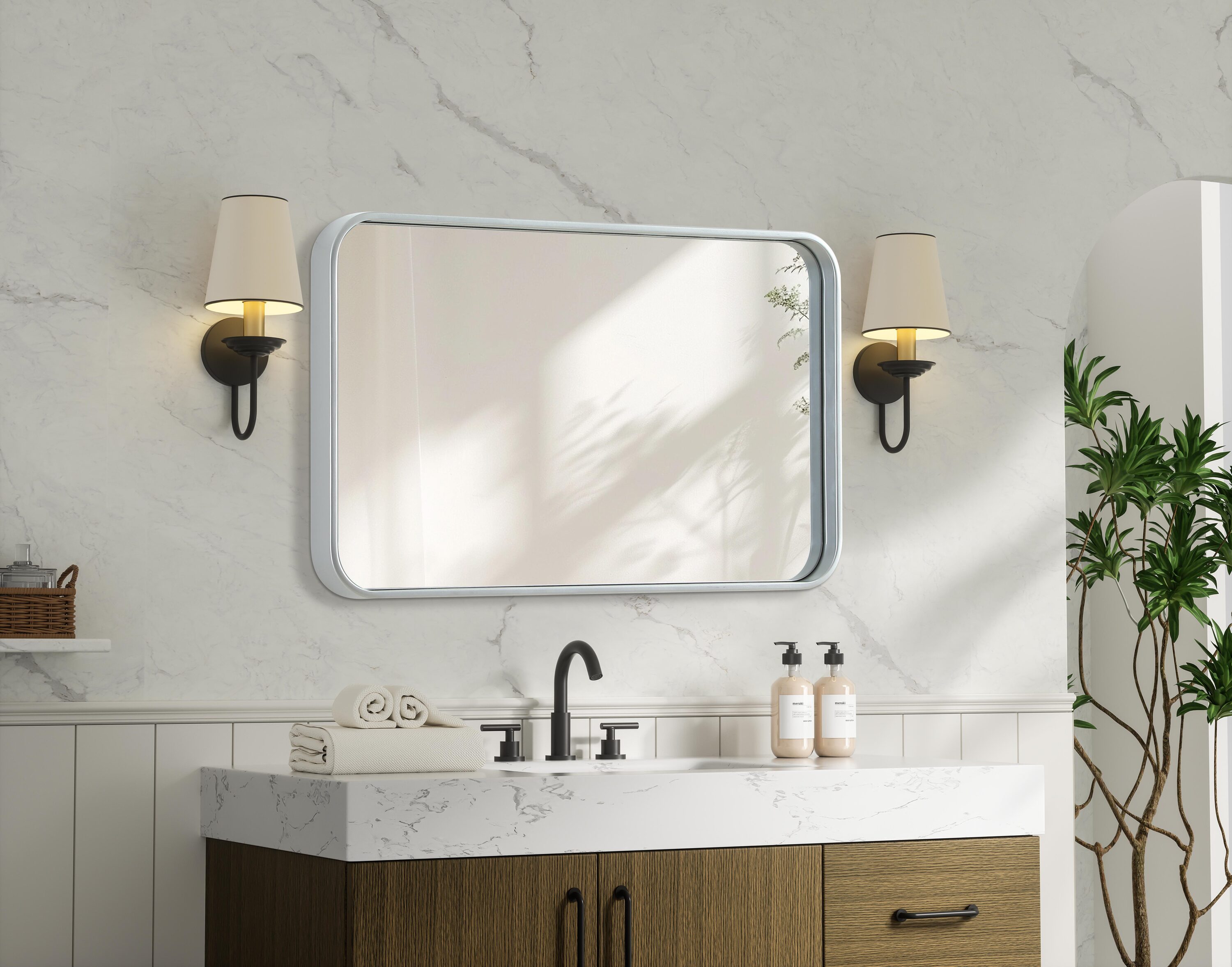 Simply Living Home SLMR24A5490SIL Decor-Mirrors - View #7