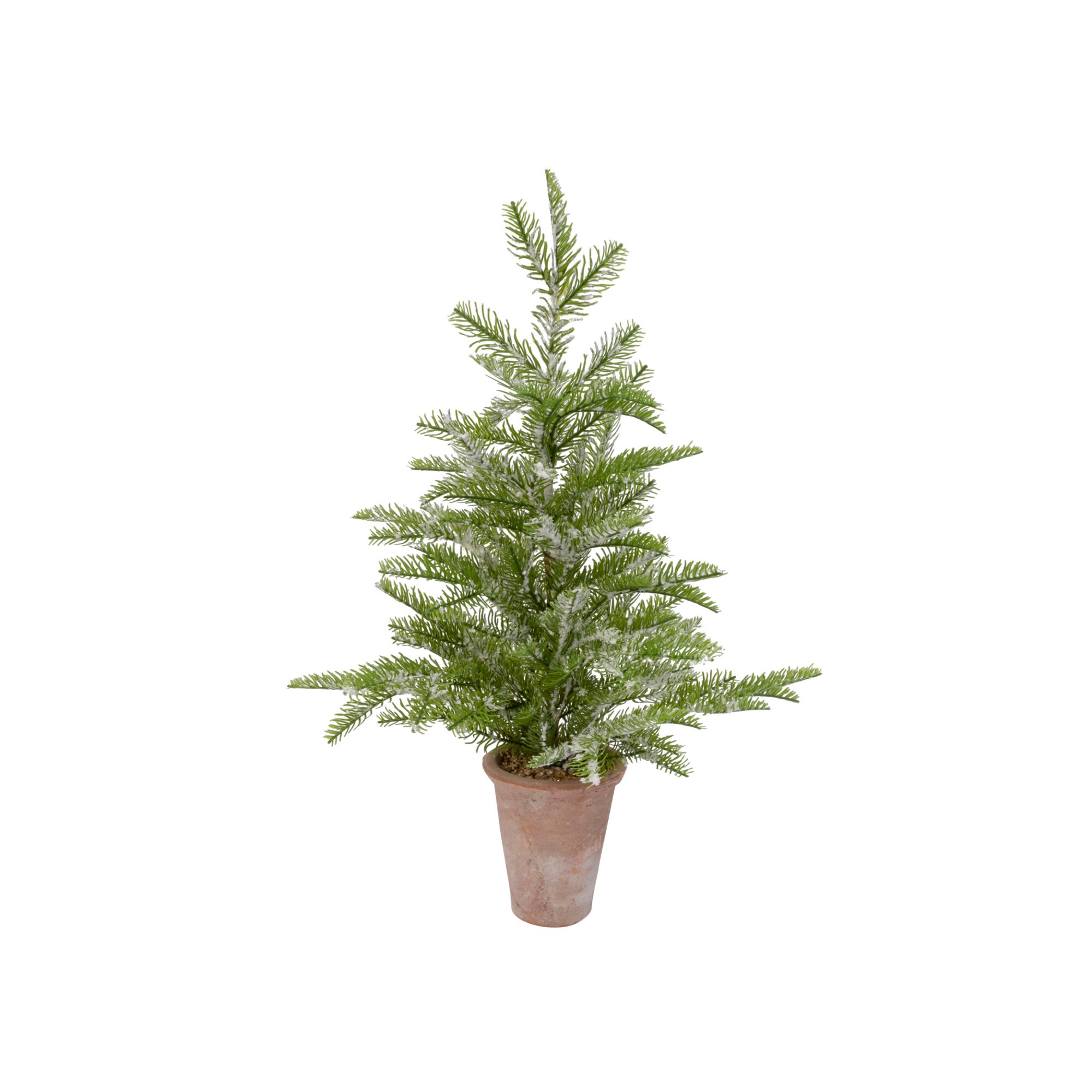 Gerson International 2.3-ft Pine Artificial Christmas Tree with (Unlit ...