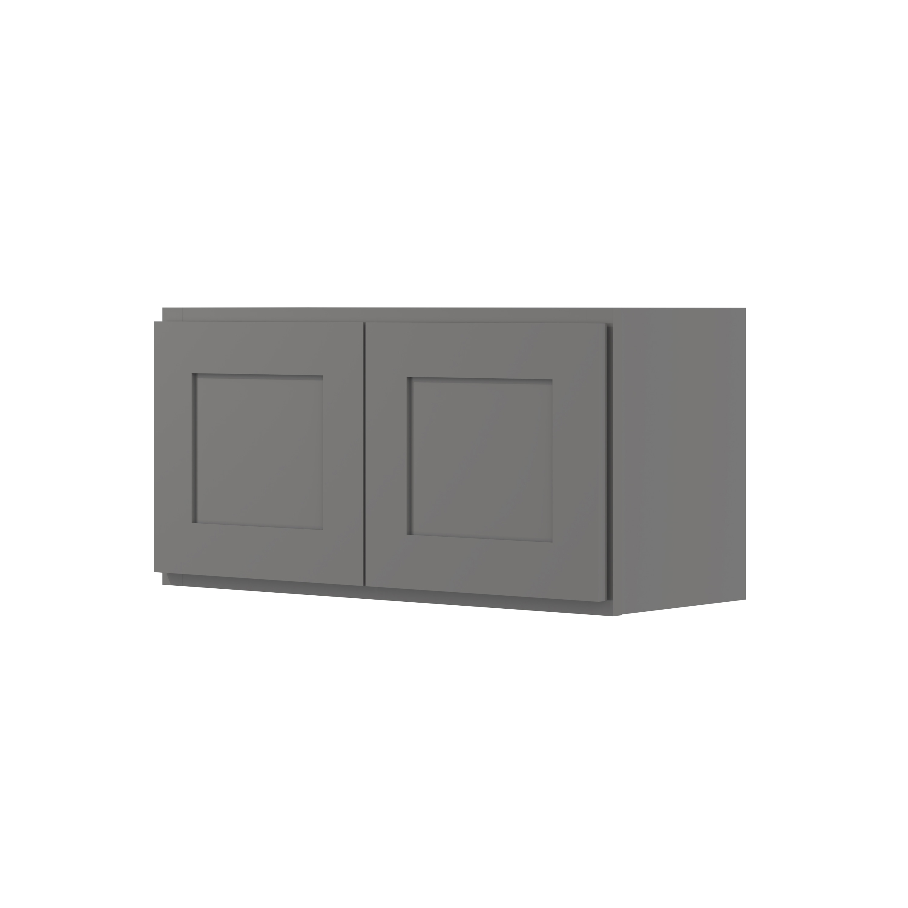 Under Counter Storage Cabinet - 36 x 18 x 30, Assembled, Gray