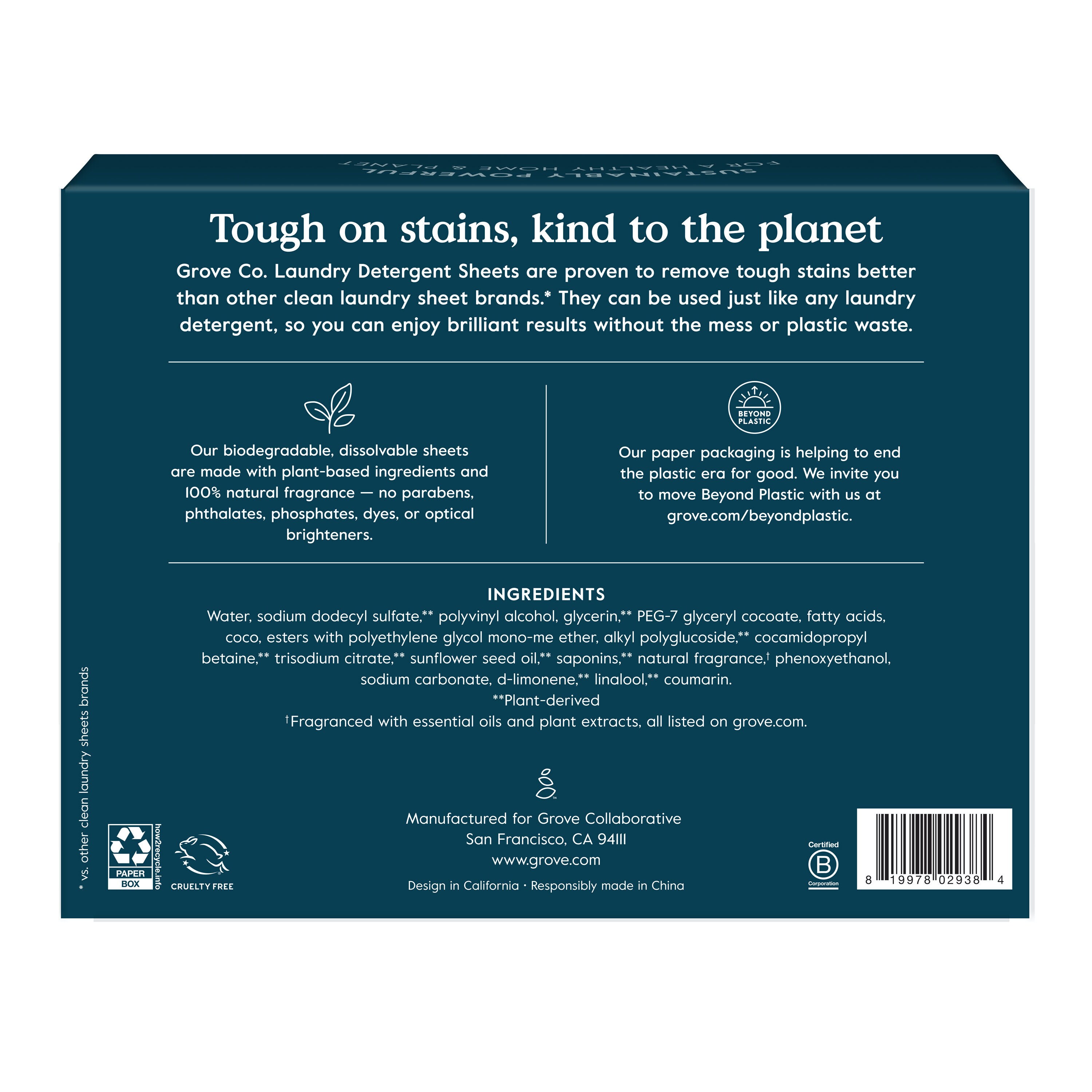 Grove Co. GR-308-9384 Laundry-Detergent - View #2