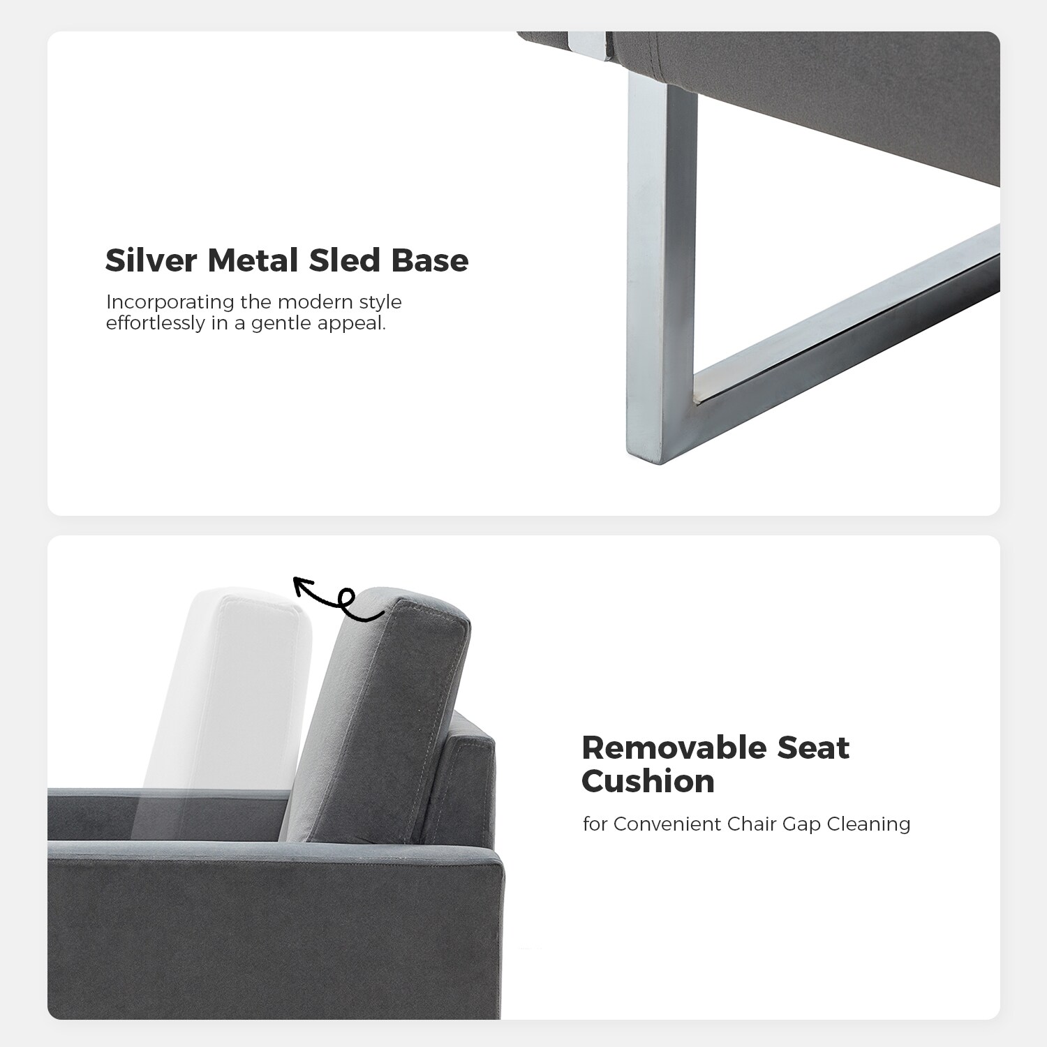 14 Karat Home CHHQ0419-GREY chairs - View #3