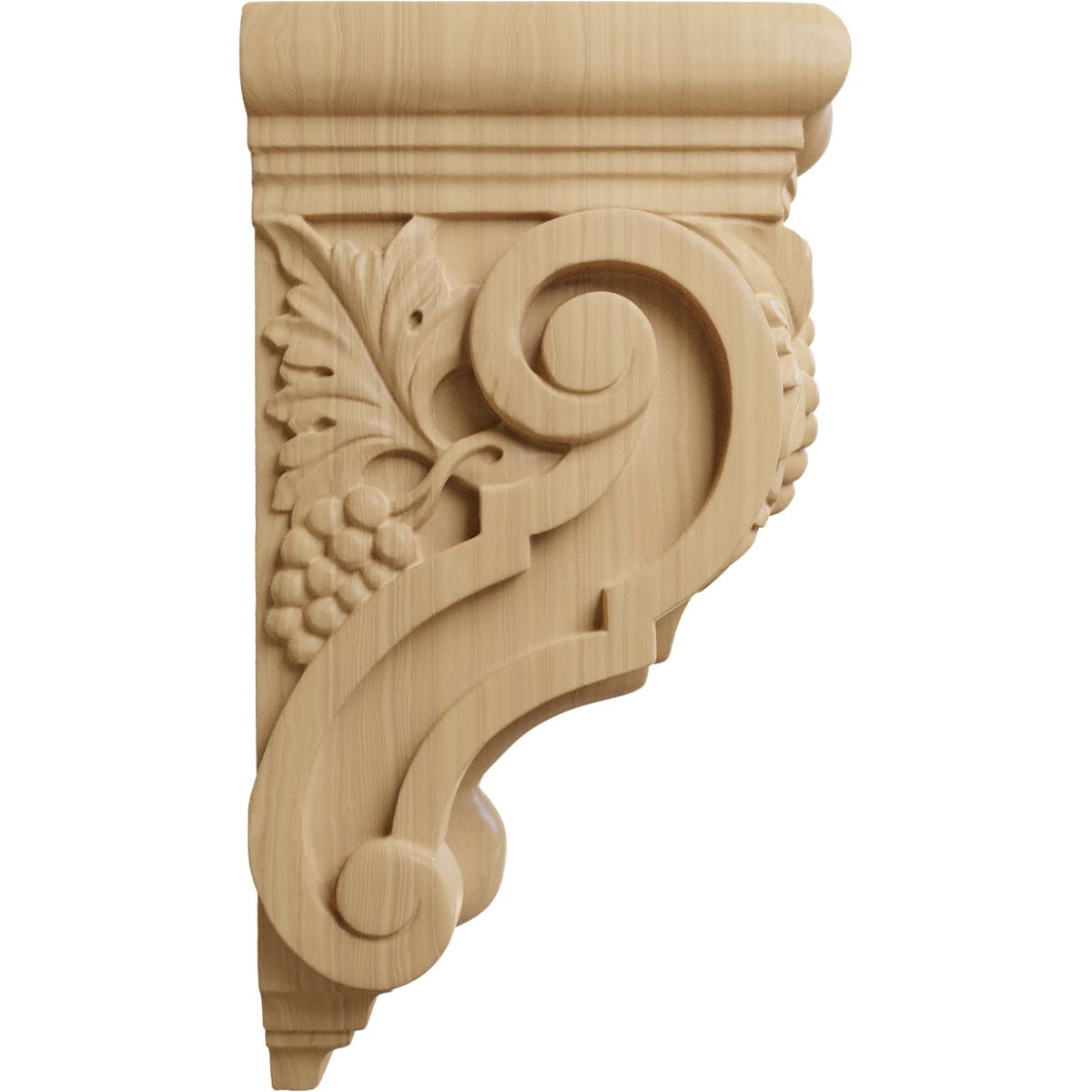 Ekena Millwork COR03X04X07GRCH corbels - View #3