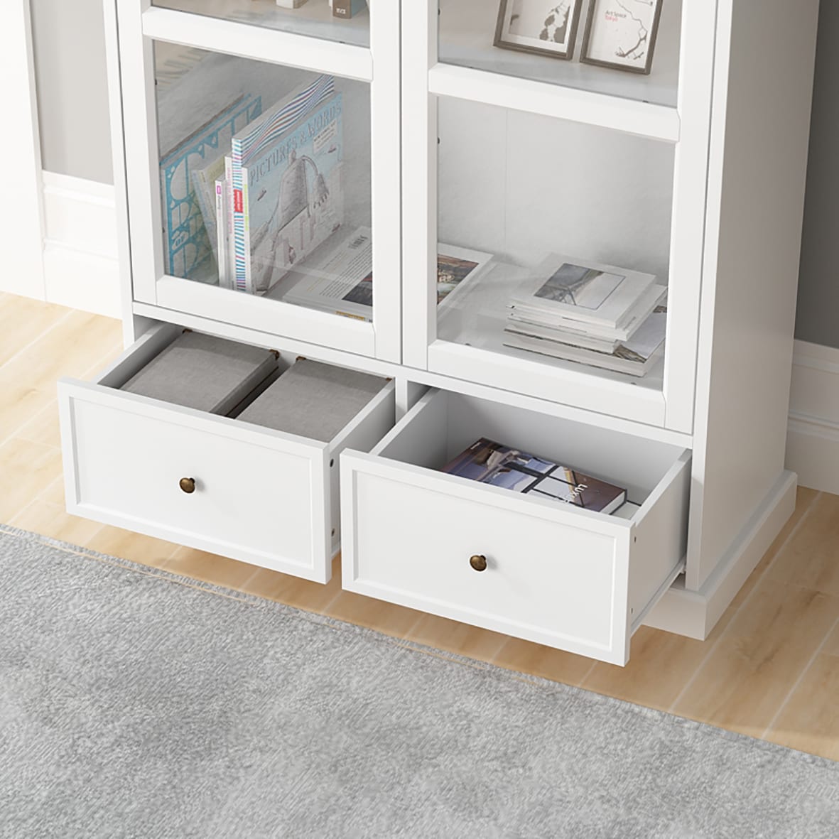 FUFU&GAGA LJY-KF260026-01+02 bookcases - View #3