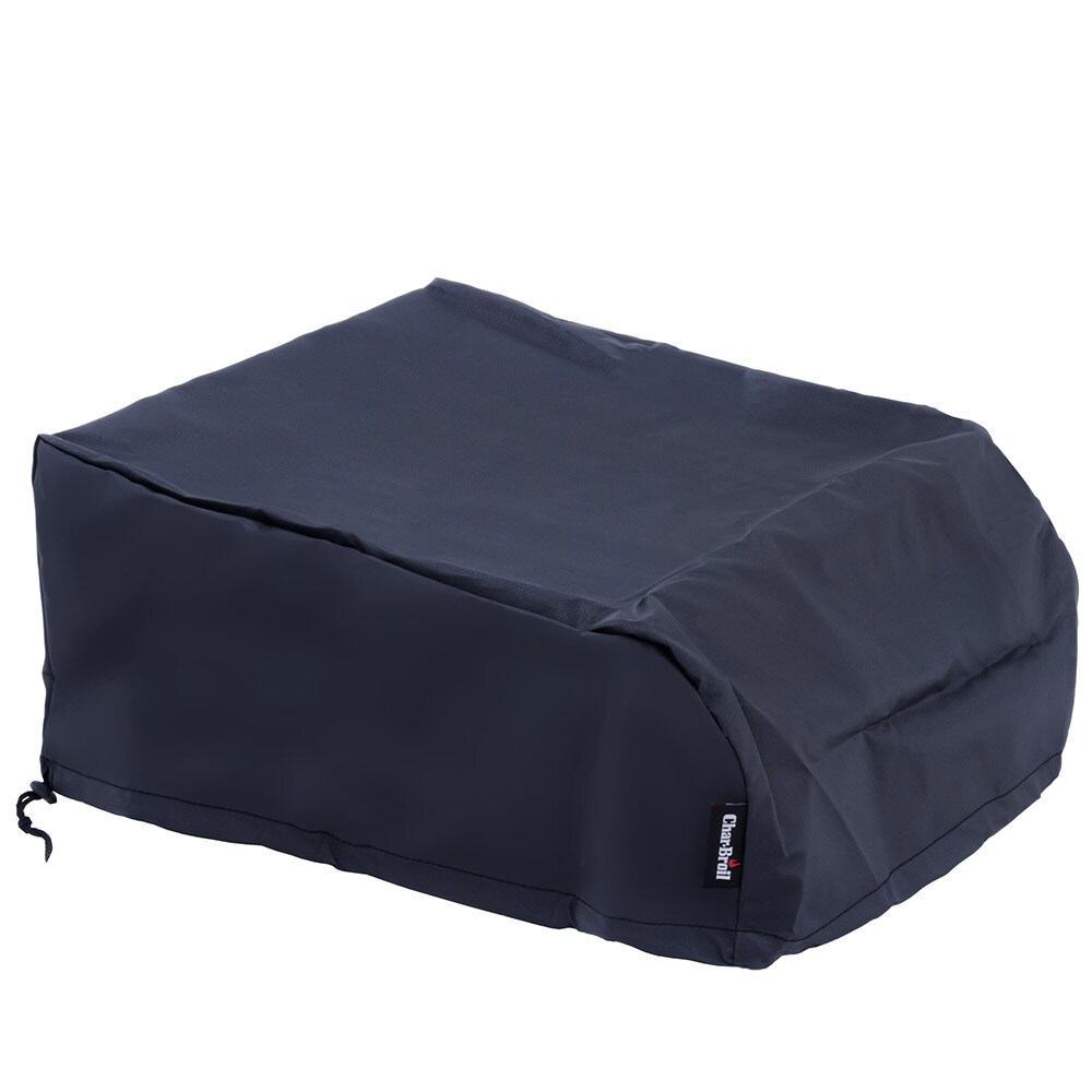 Char Broil 17.5 in W x 8.5 in H Black Flat Top Grill Cover in the