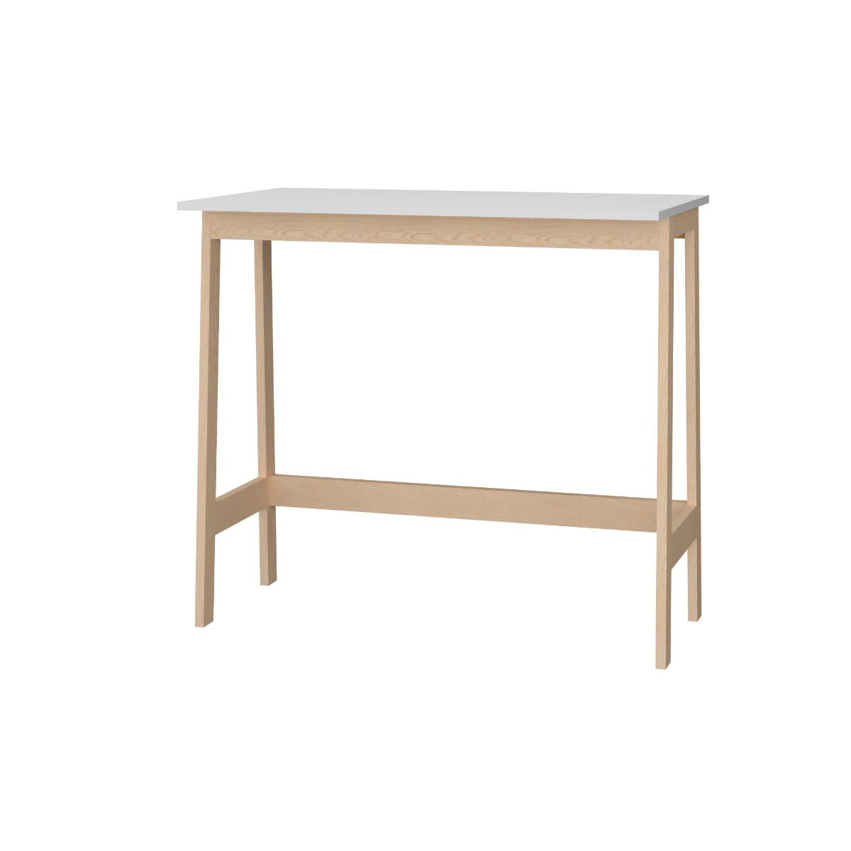 HomeRoots 4000389025 White Modern/Contemporary Executive desk