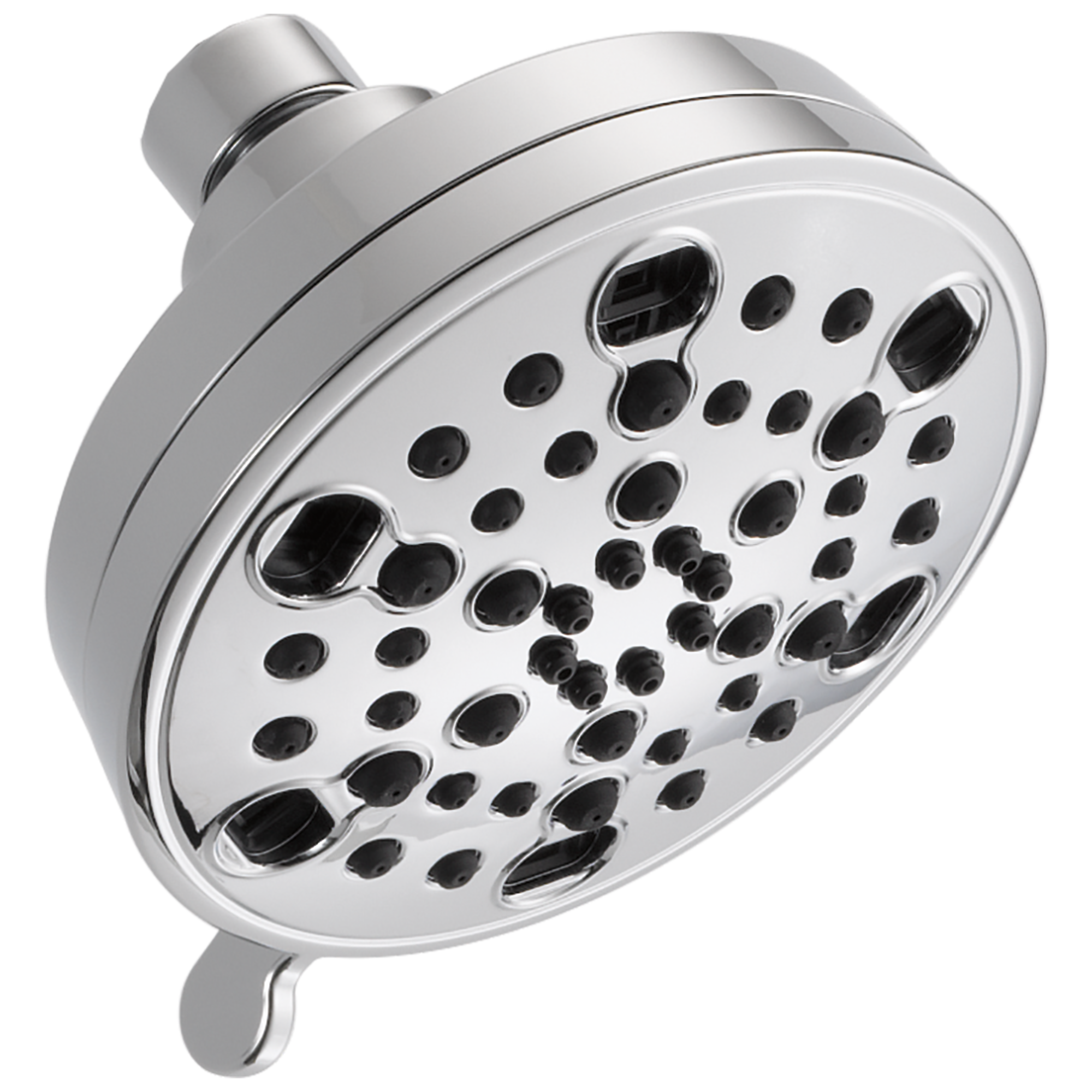 Delta Universal Showering Components Chrome Round Fixed Shower Head 1. ...