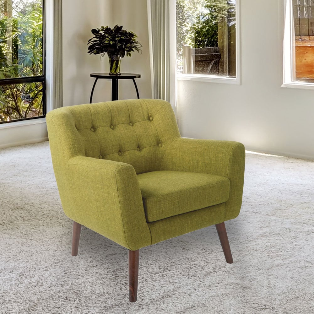 OSP Home Furnishings MLL51-M17 Green Reception Chair