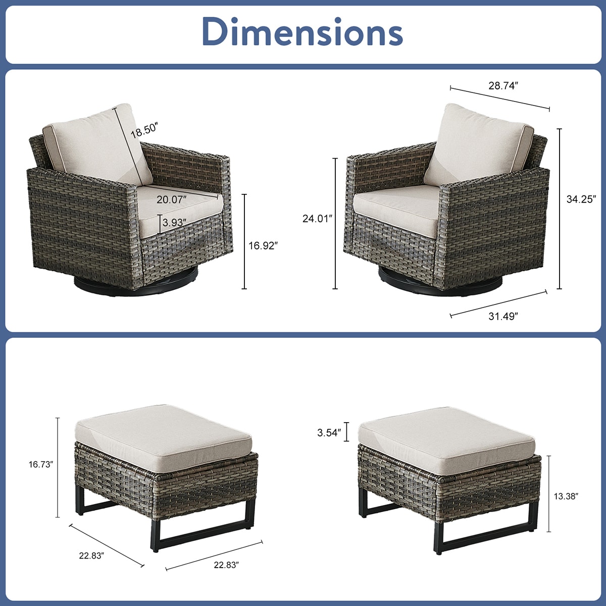 Rilyson FS069097-2 Patio-Chairs - View #6