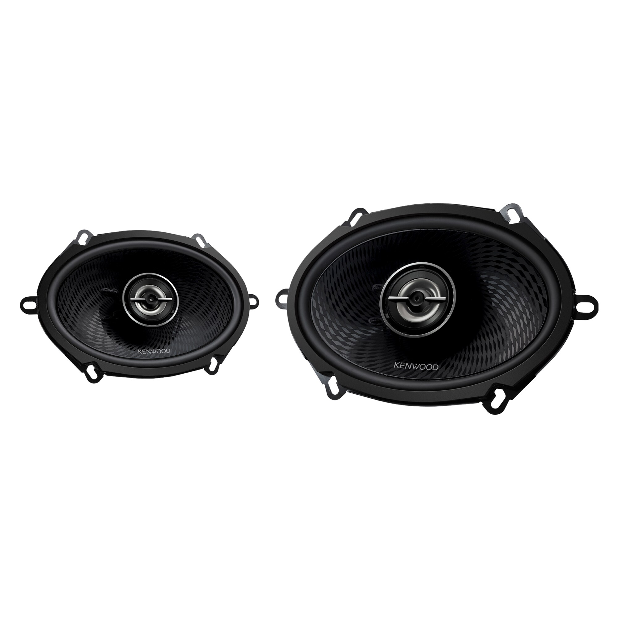 KENWOOD KFC-C5798RS Custom Fit 5-In. x 7-In. 320-Watt-Max-Power 2-Way Full-Range Car Speakers - Black - 2 Pack