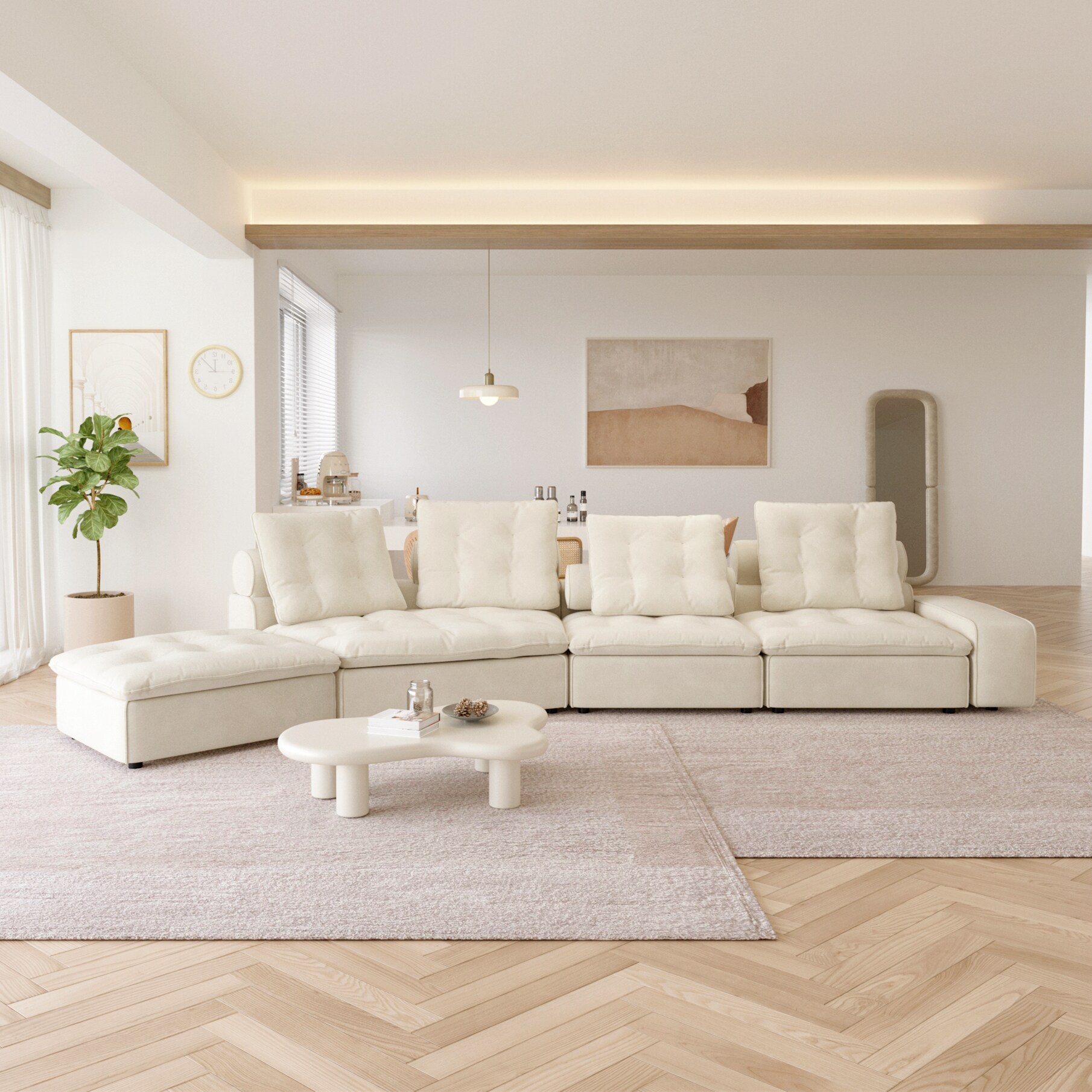 BuotiqHom DH-C1234-136BE Sofas-Loveseats - View #6