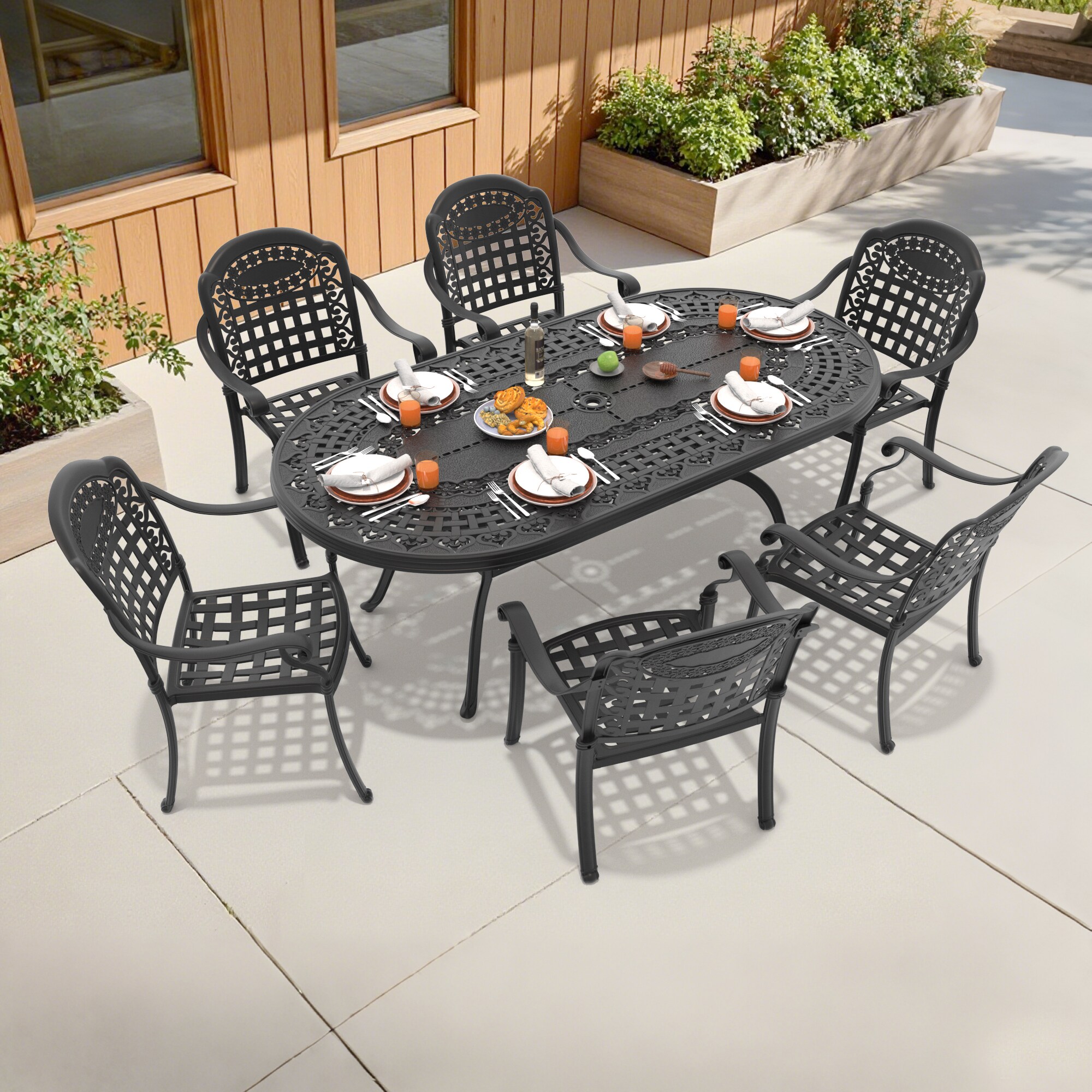 nicesure SLBK6012CZ6A1117RC Patio-Dining-Sets - View #2