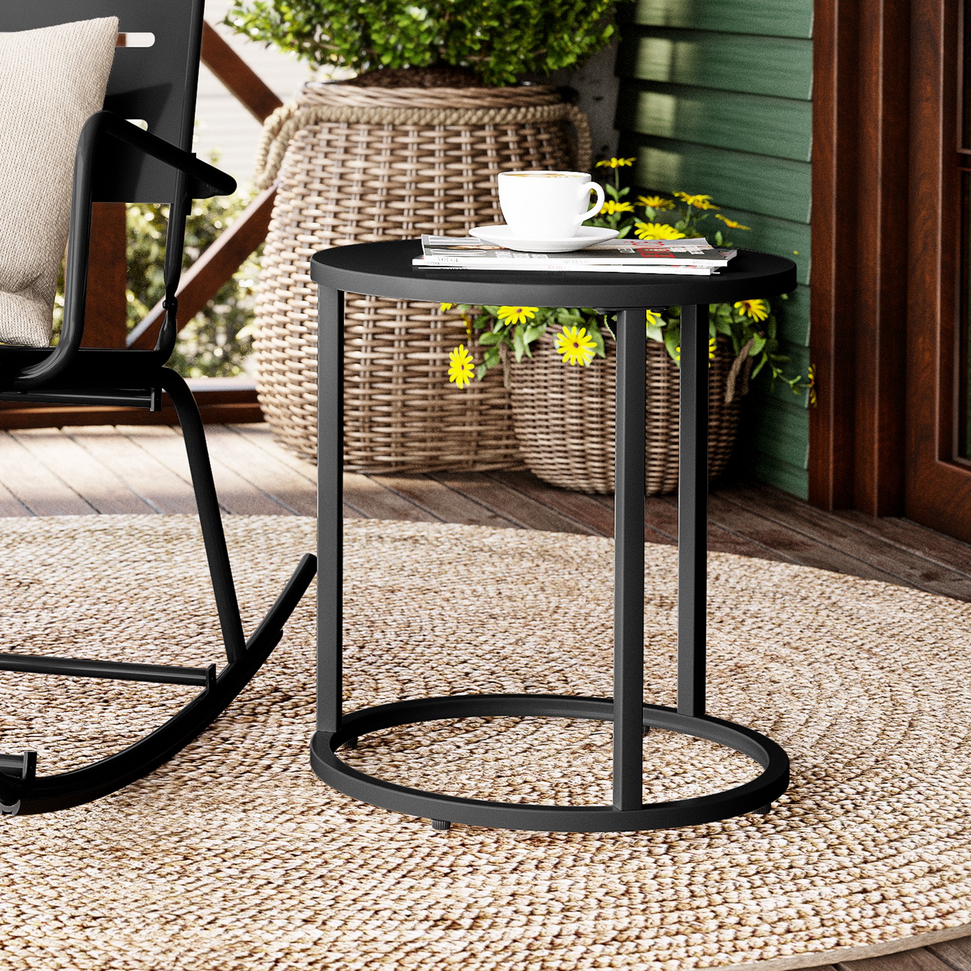 Crestlive Products CL-TB014BLK Patio-Tables - View #5