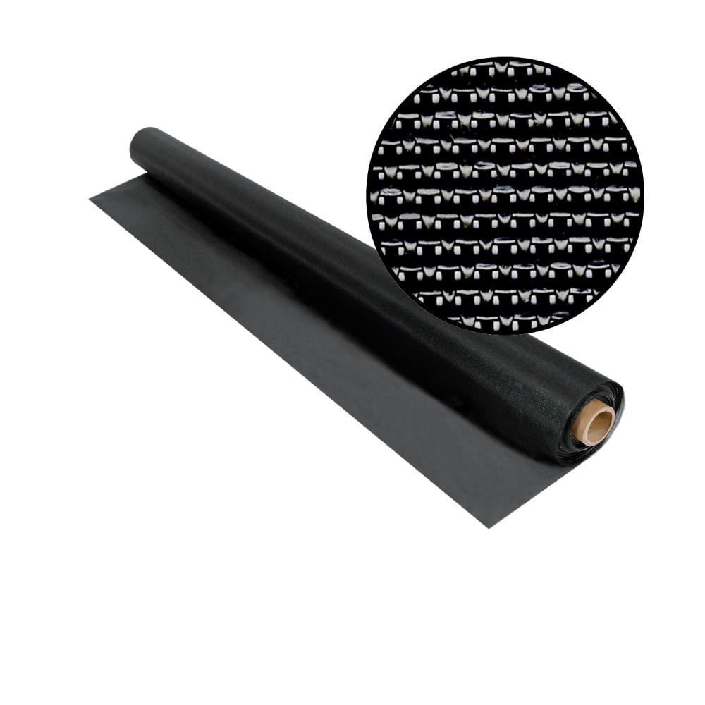 Phifer 3004168 SunTex174 90 5-ft x 100-ft Black Polyester Screen mesh