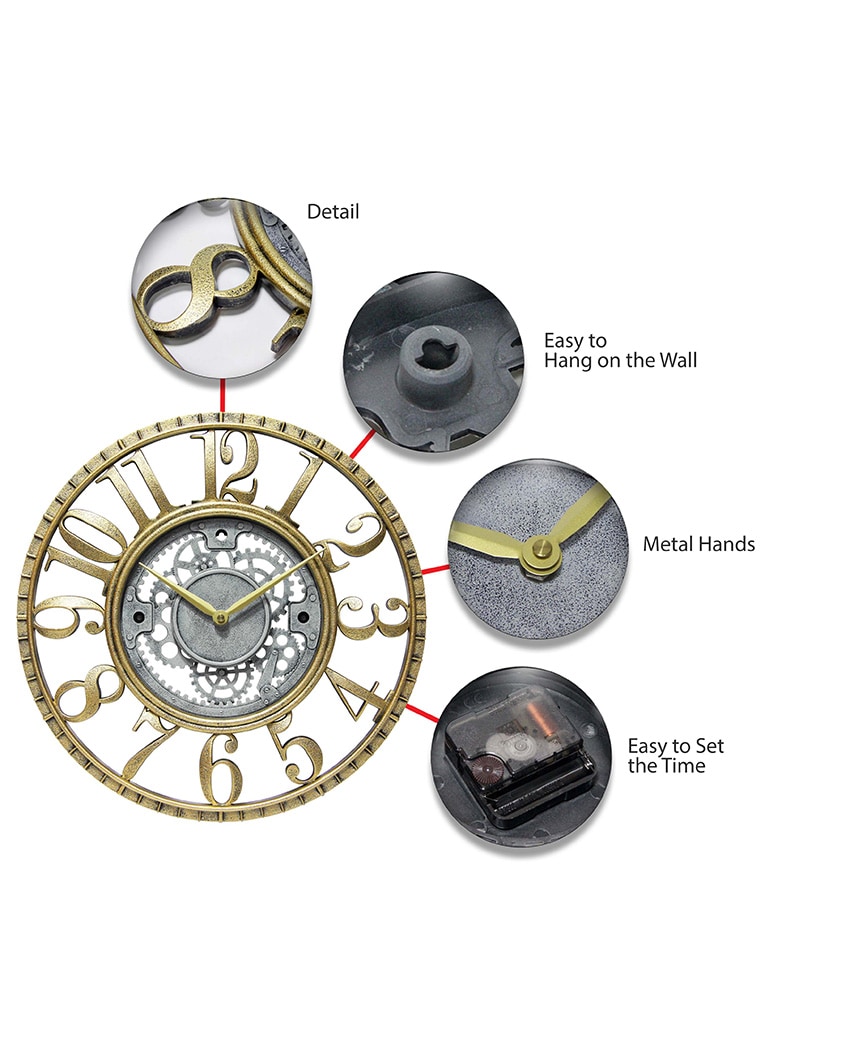 Infinity Instruments 20031GS Indoor-Outdoor-Clocks - View #3