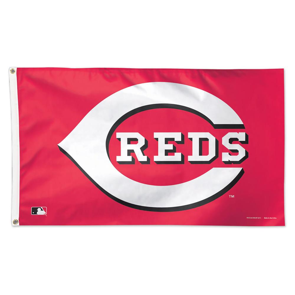 WinCraft Sports 01772115 5-ft W x 3-ft H Cincinnati Reds Flag