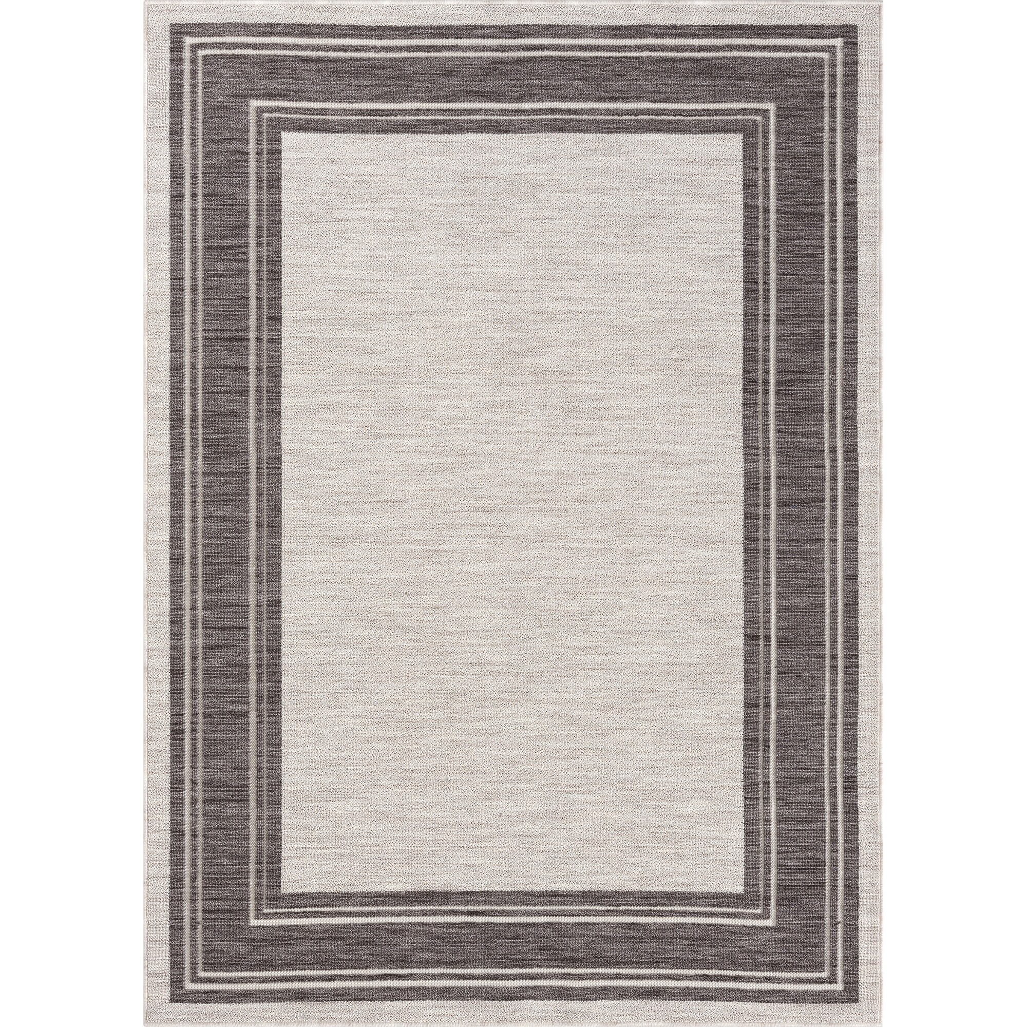 Quentisha Abstract Power Loom Polypropylene Area Rug in Gray 17 Stories Rug Size: Rectangle 2'8 x 4'11