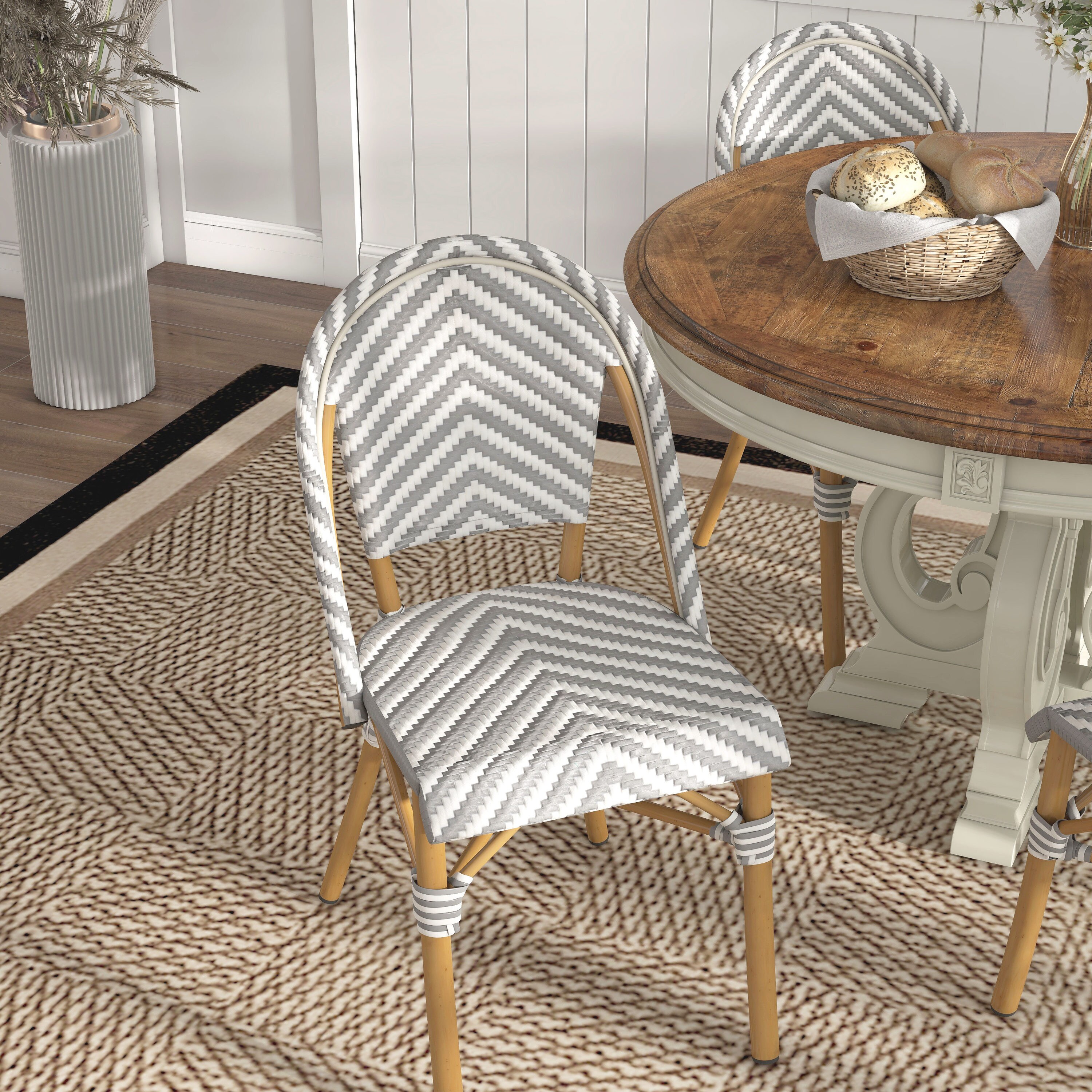 Furniture of America YNJ-OT2000GY Patio-Chairs - View #4