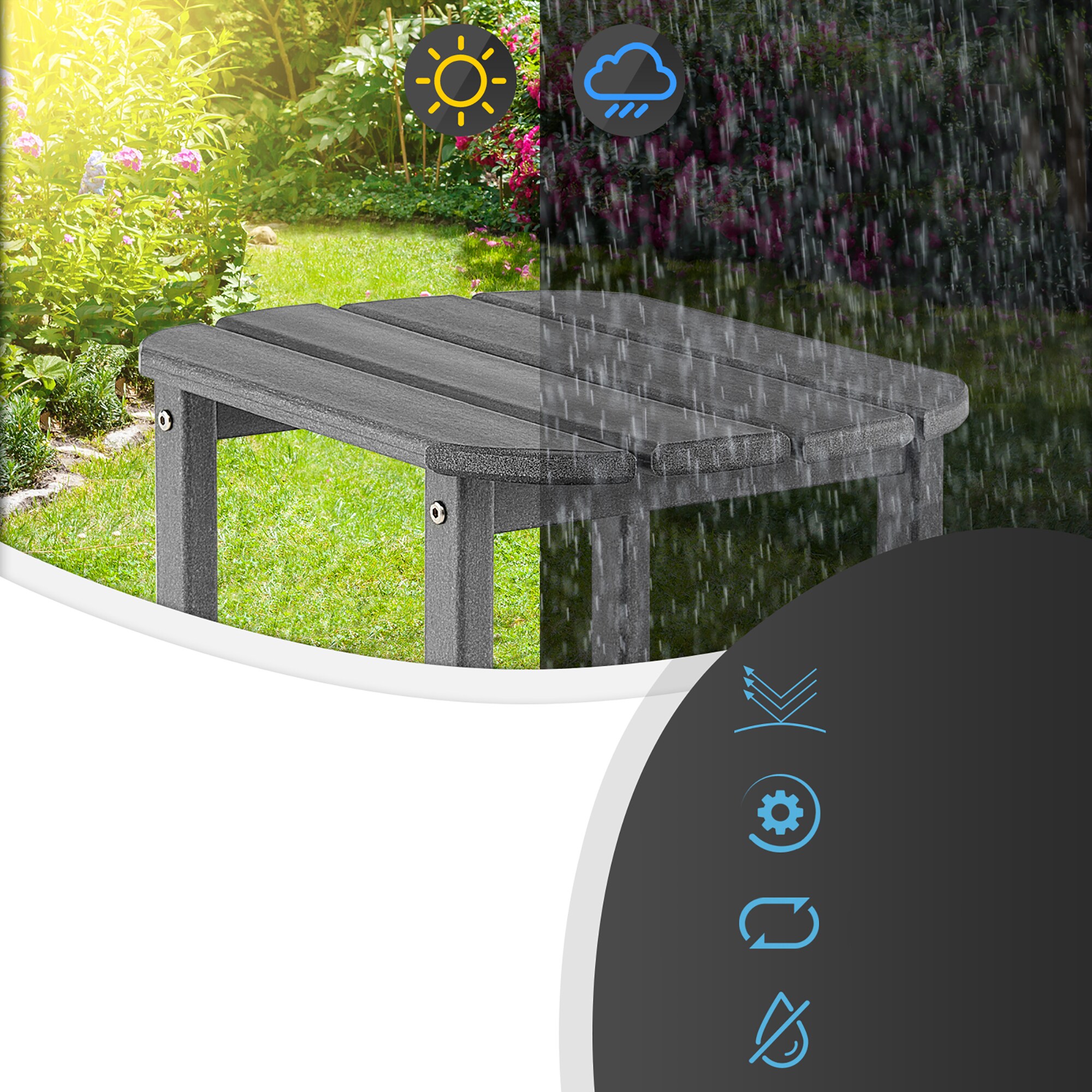 Goplus NP10331GR Patio-Tables - View #4