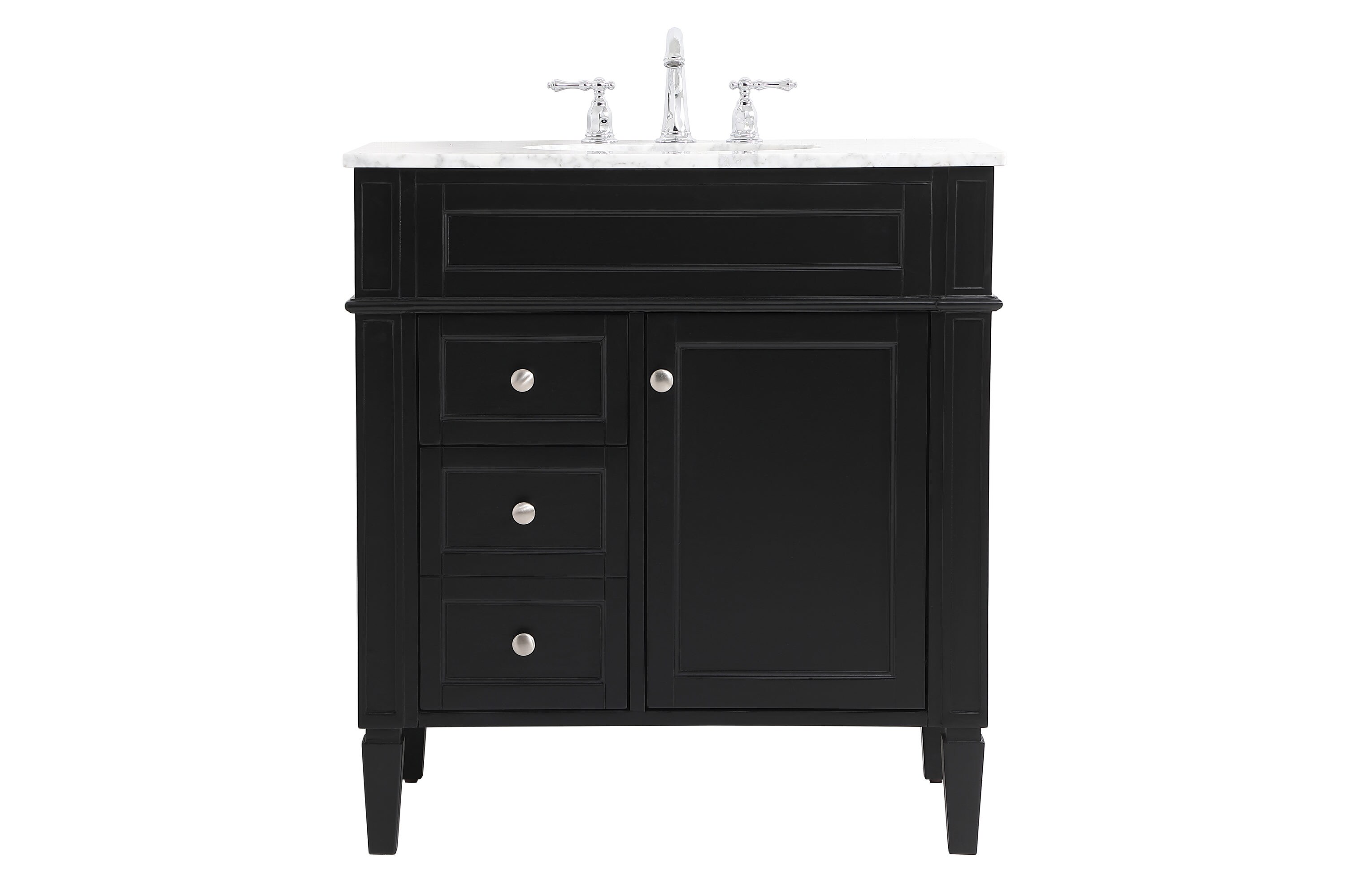 Elegant Decor HF37596BK Bath-Vanity-Combo - View #2