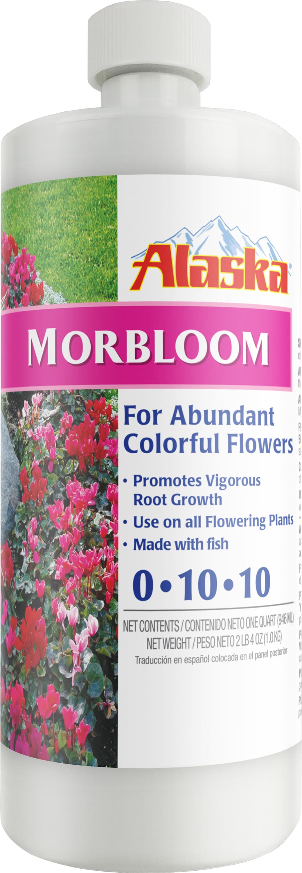 Alaska 2267170000 Morbloom 1-Quart Flower Food