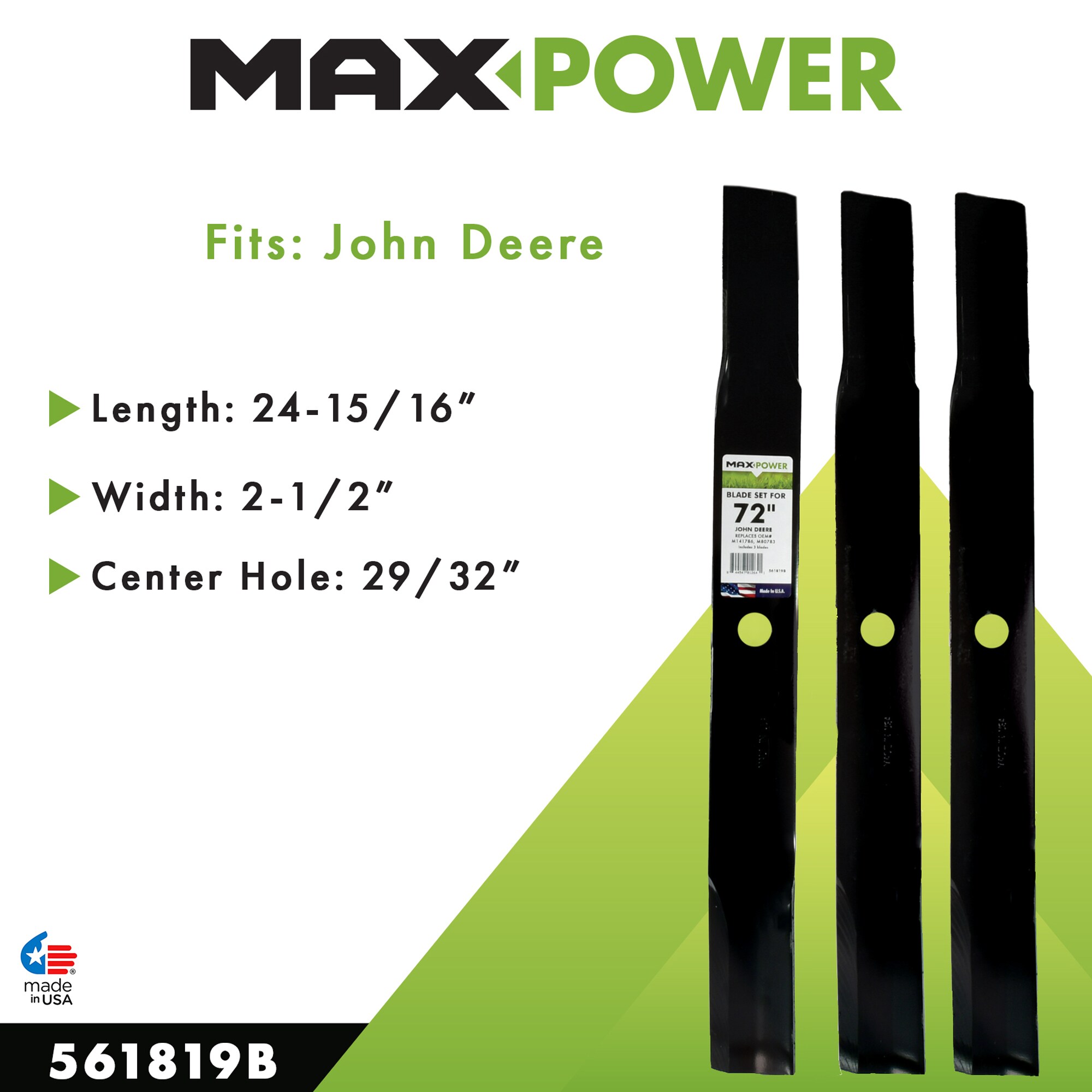 MaxPower 561819B Ope-Mower-Blades - View #5