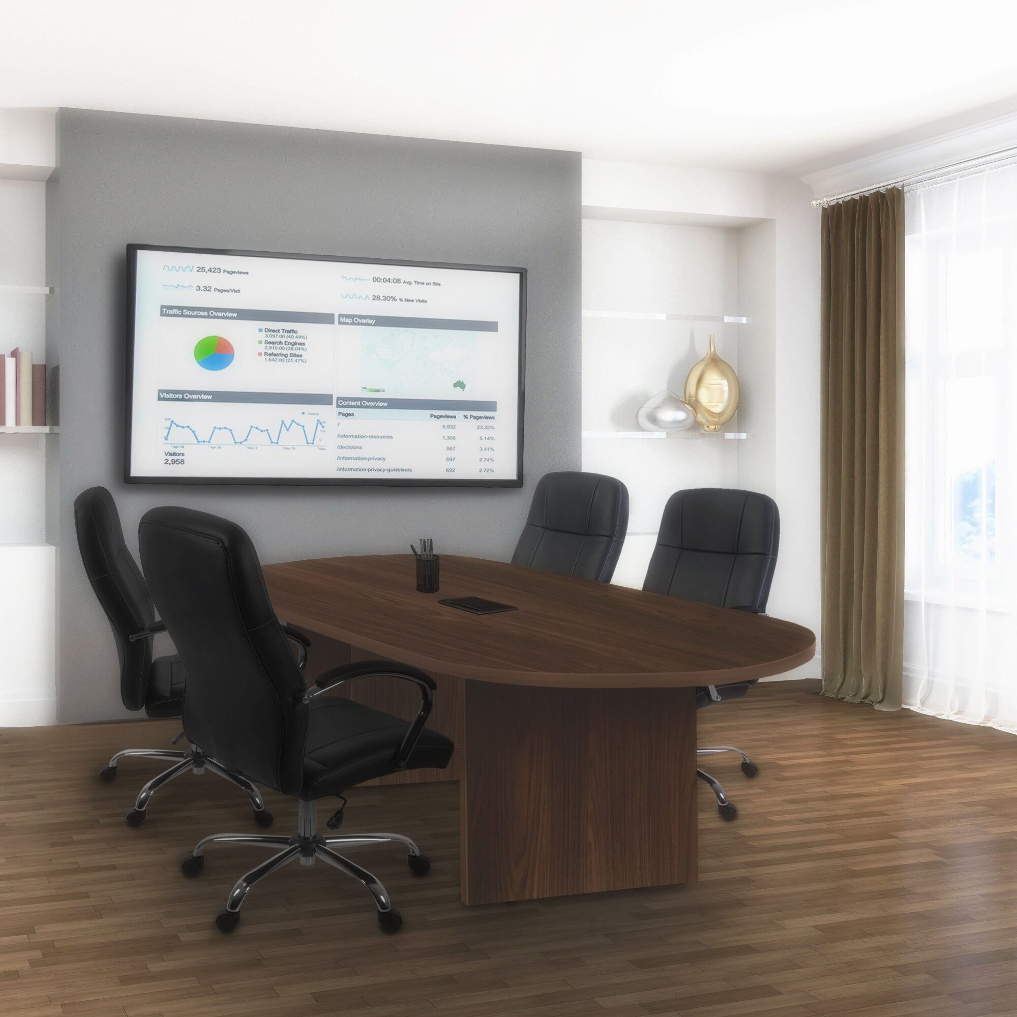Regency LCTRT7135NW Office-Tables - View #5