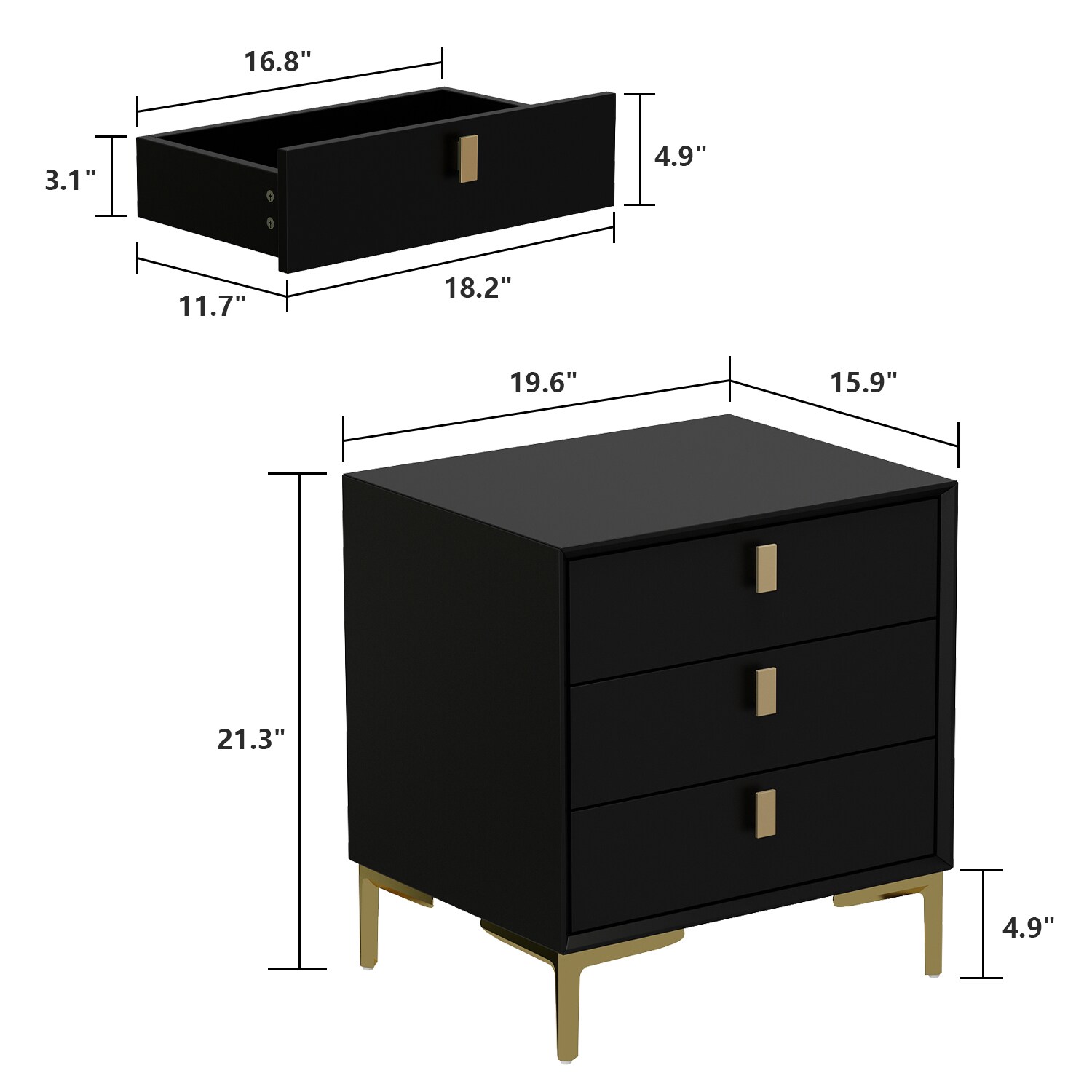 FUFU&GAGA JH0241-01 nightstands - View #13