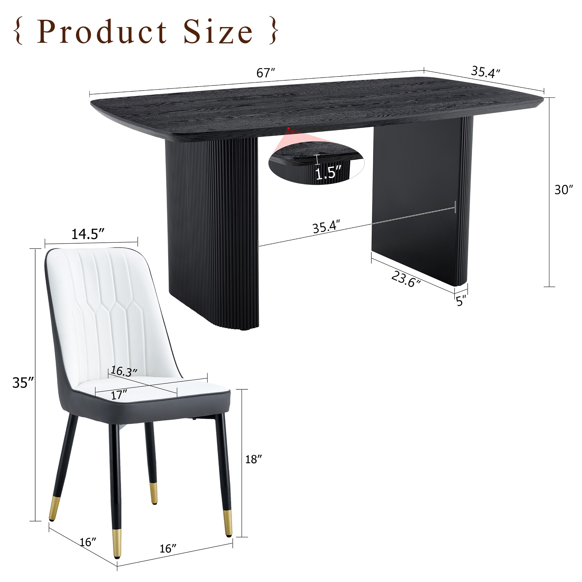 Roomfitters RF-W1151S04177 Dining-Sets - View #5