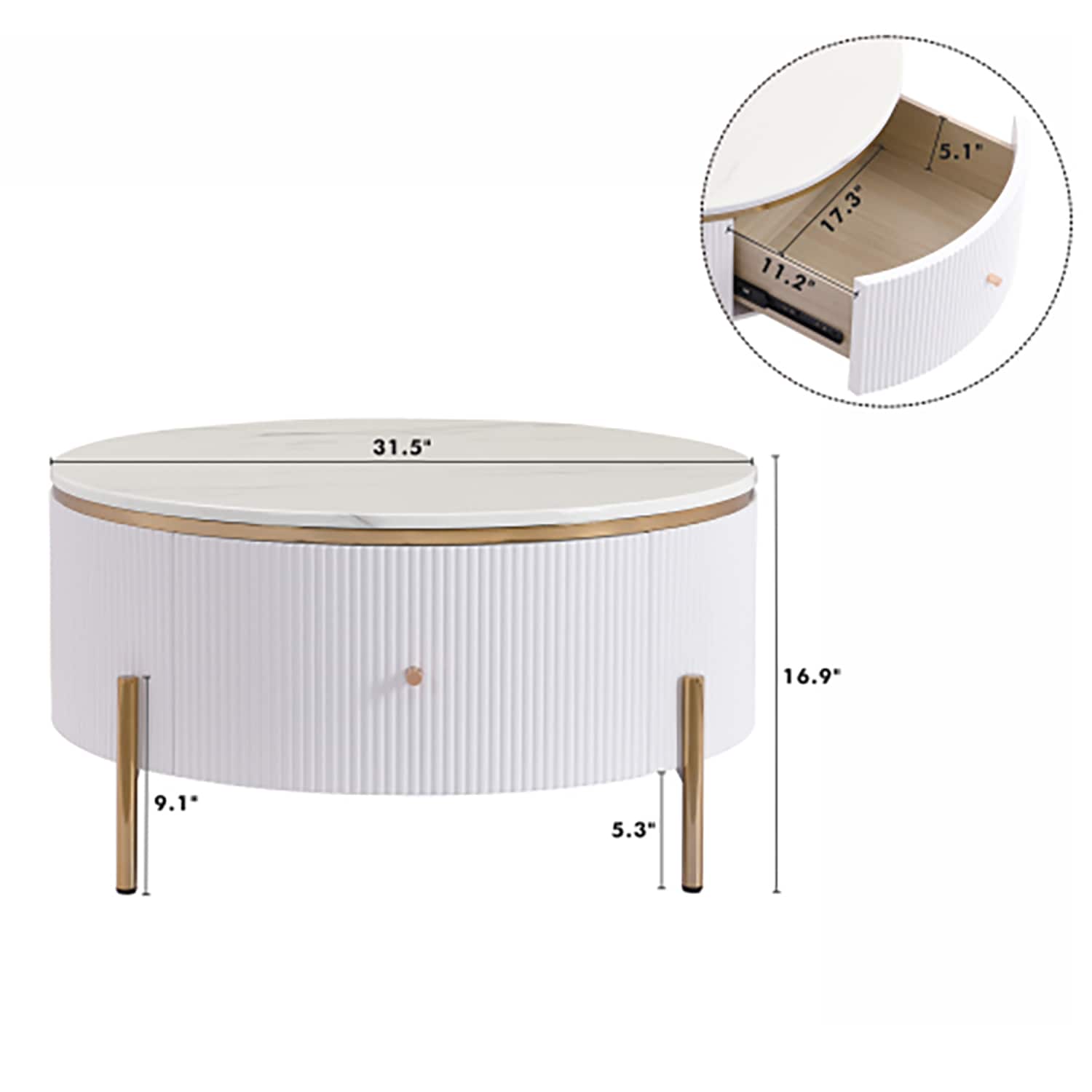 GZMR GZ-CH1280K Coffee-Tables - View #5