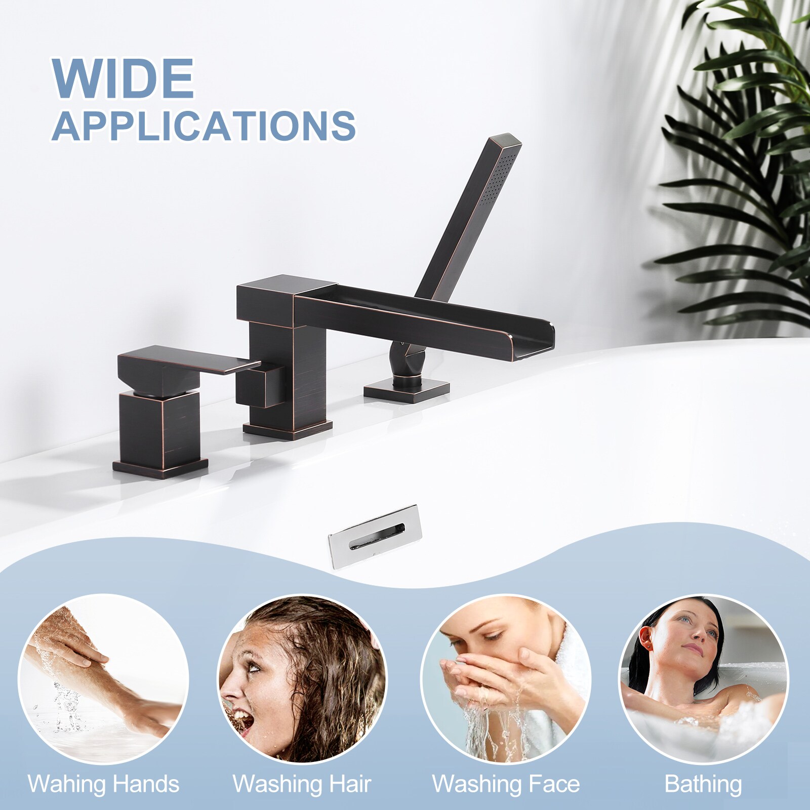 WOWOW 3080400RB-LW Roman-Tub-Faucets - View #8