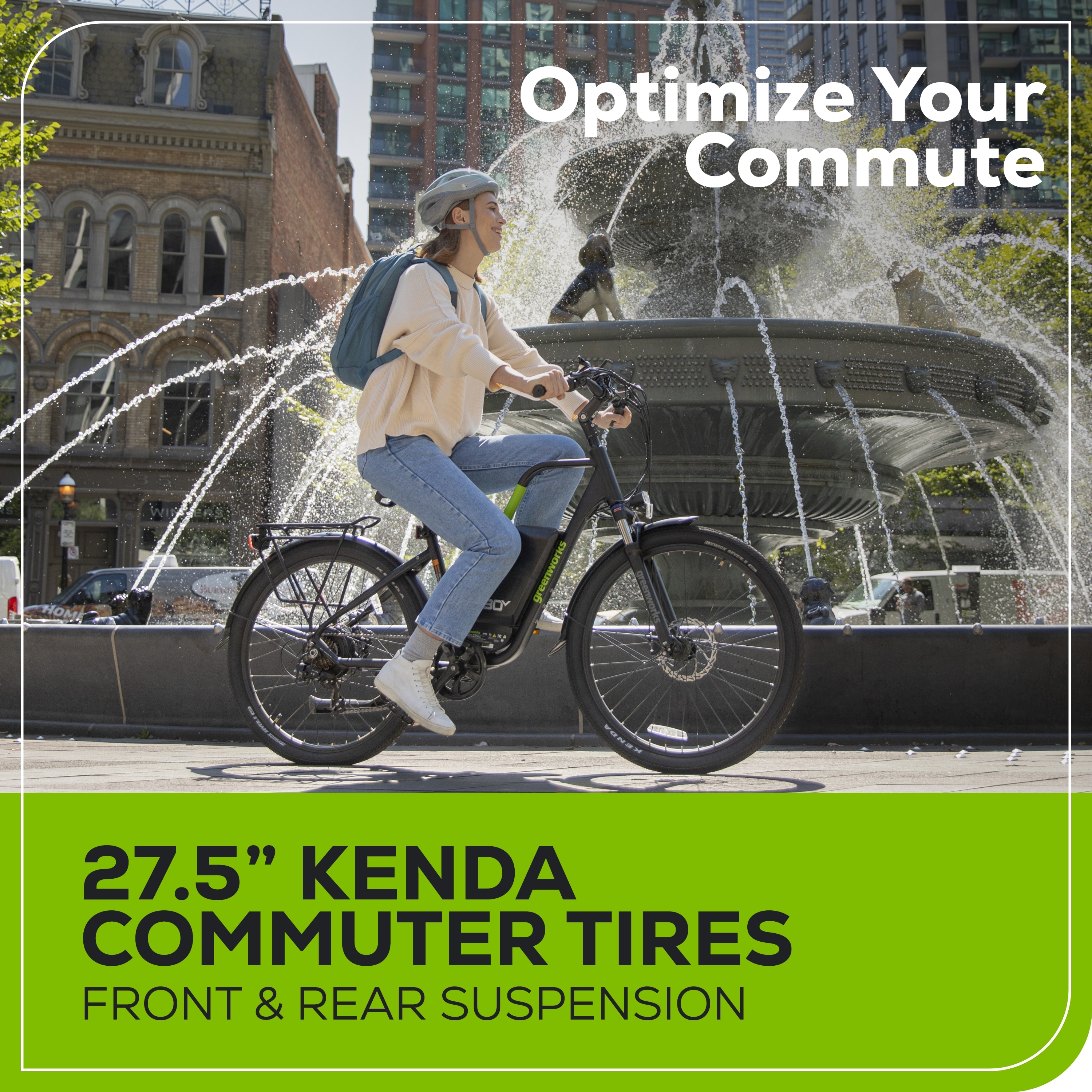Greenworks 275EB80L40 bikes - View #6