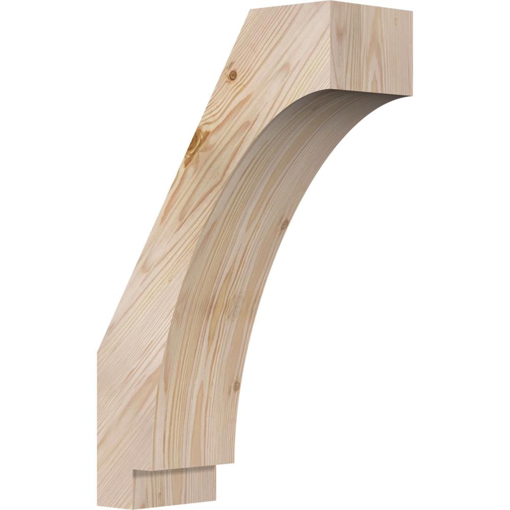 Ekena Millwork BRC06X14X22IMP00SDF 5-1/2-in x 14-in x 22-in Douglas Fir Unfinished Wood Imperial smooth