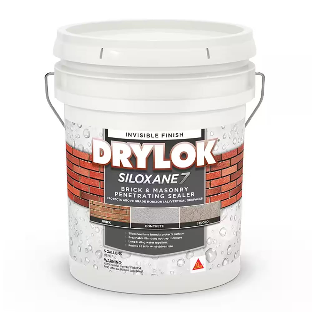 DRYLOK 23615 Siloxane 7 Clear Water-based Matte Ready-to-use Concrete sealer ( 5-gallon )