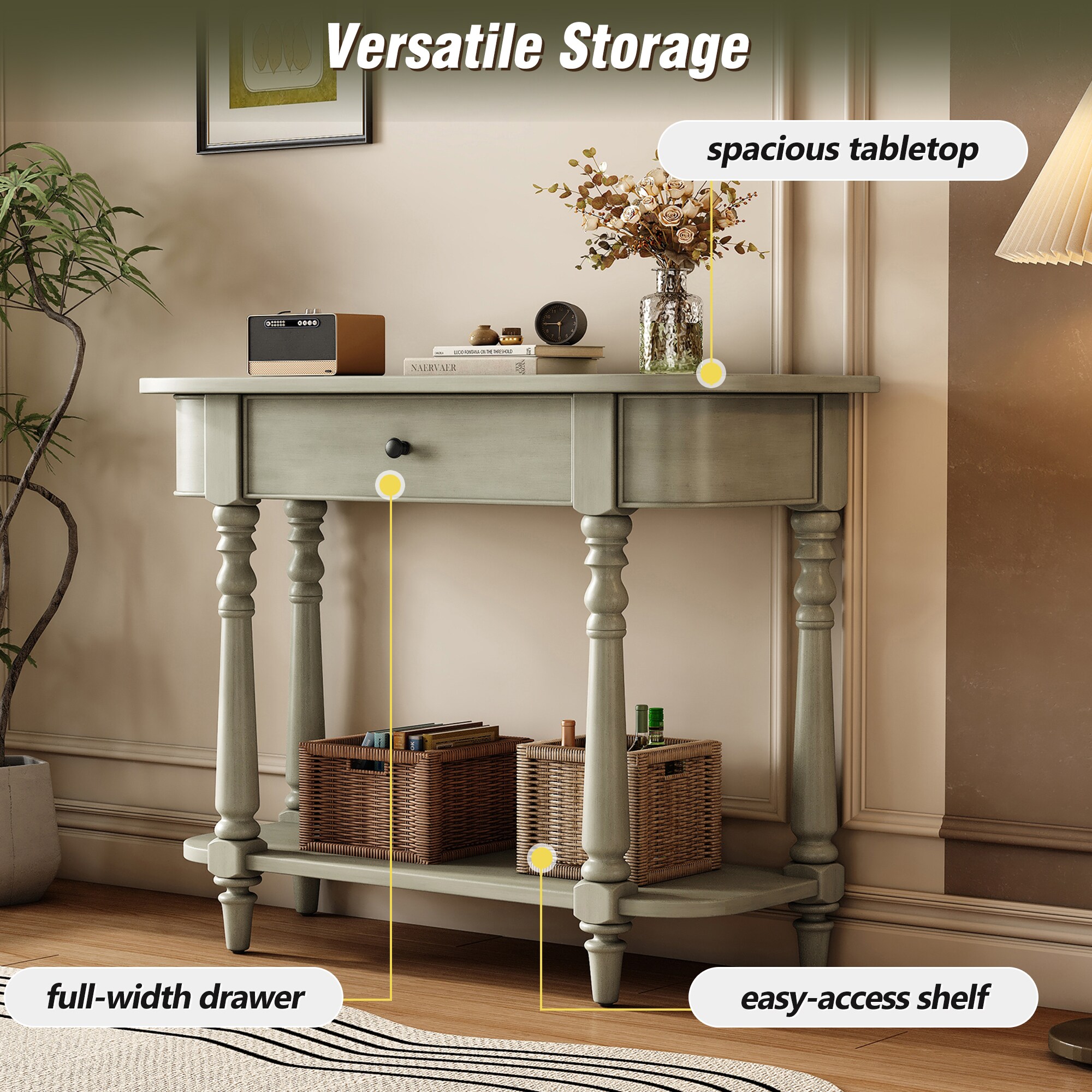 ModernLuxe N715P230795E Console-Sofa-Tables - View #7