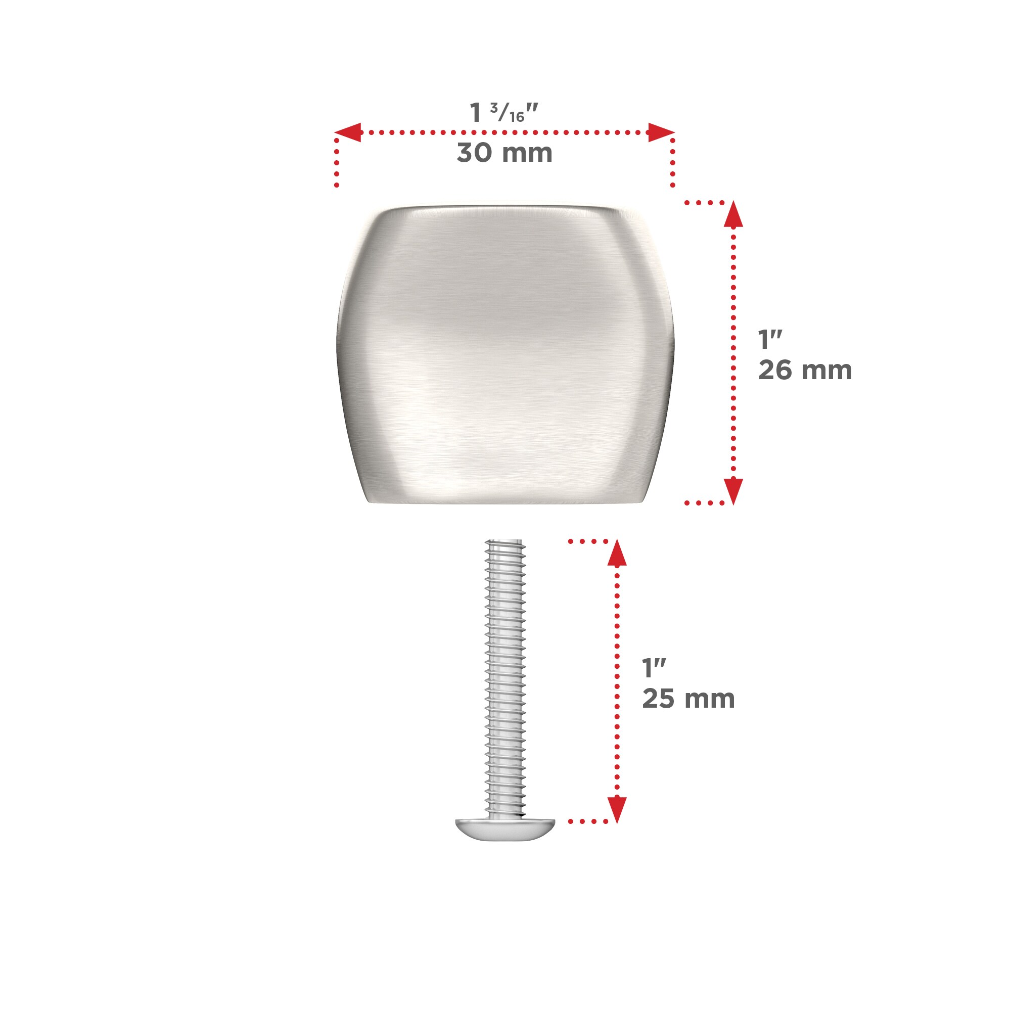 Richelieu BP8287130195 Cabinet-Knobs - View #3