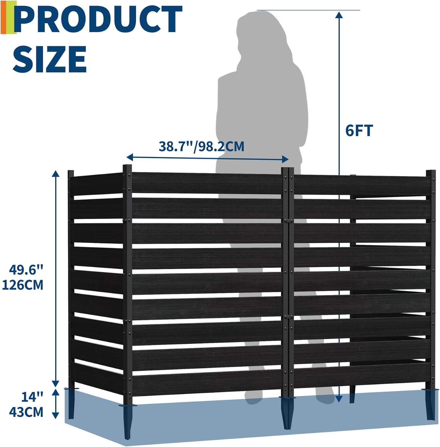 Garvee LMY-PPG-33WTMG68 Outdoor-Privacy-Screen - View #2