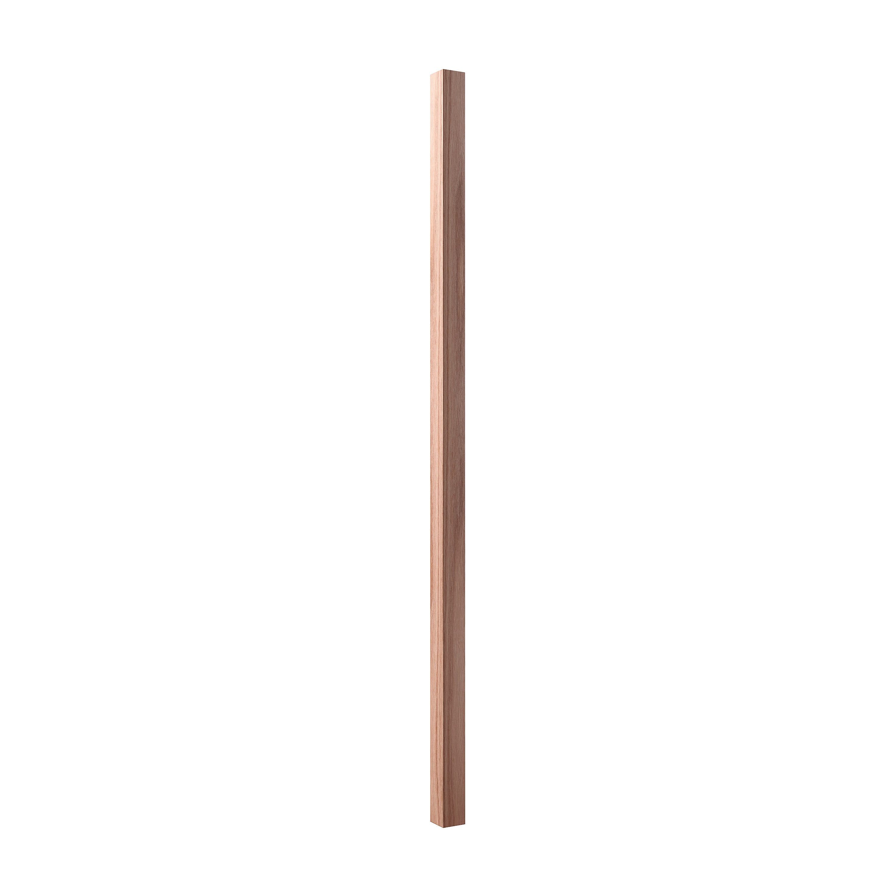 Crown Heritage 451506036 36-in x 1.25-in Craftsman Unfinished Red Oak Square Top Stair Baluster
